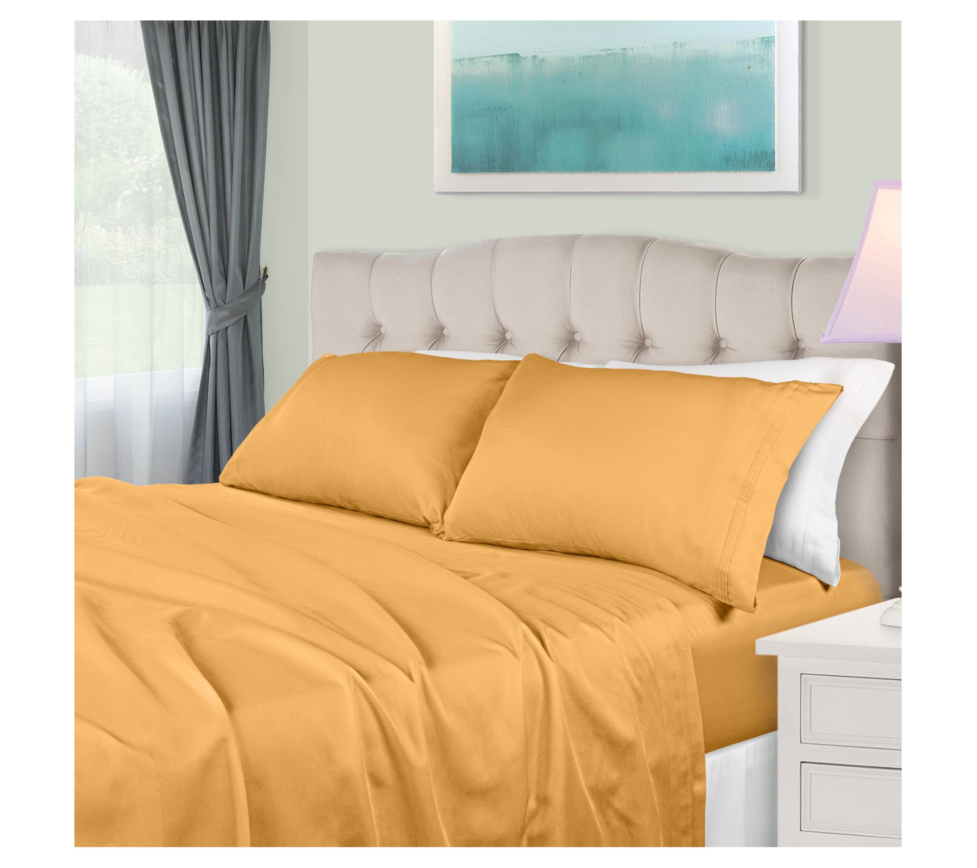 Superior 650TC Egyptian Cotton Sheets, Queen