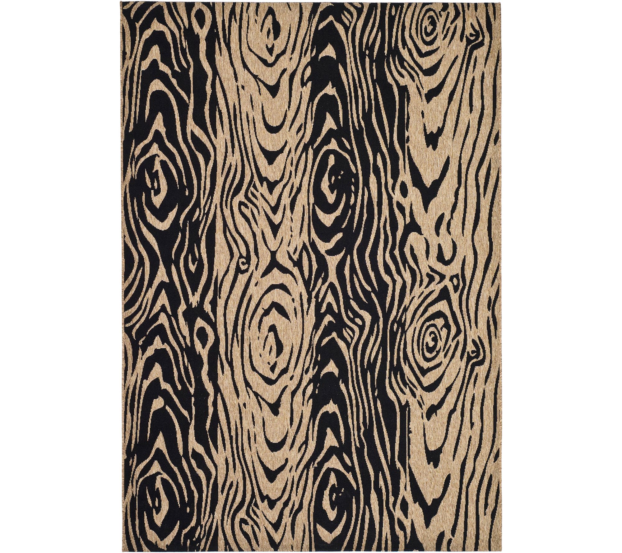 Martha Stewart Layered Faux Bois 6'7" x 9'6" Rug
