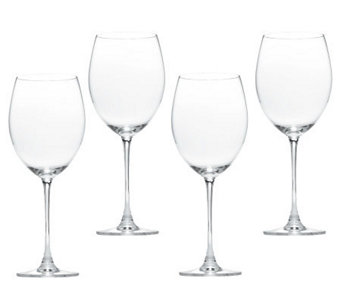 Lenox Tuscany Classics Set of 4 Grand BordeauxWine Glasses - H364699