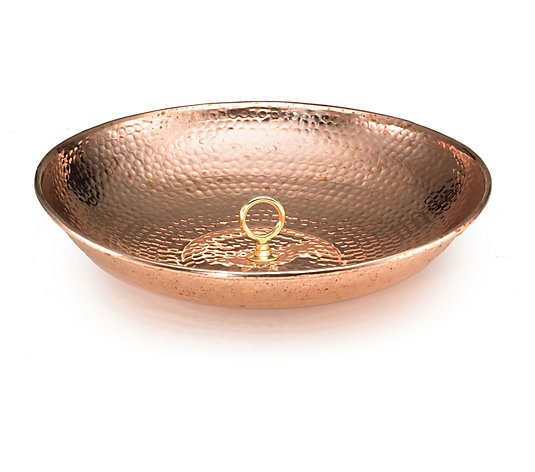 Rain Chain Basin - Polished Copper by Good Directions