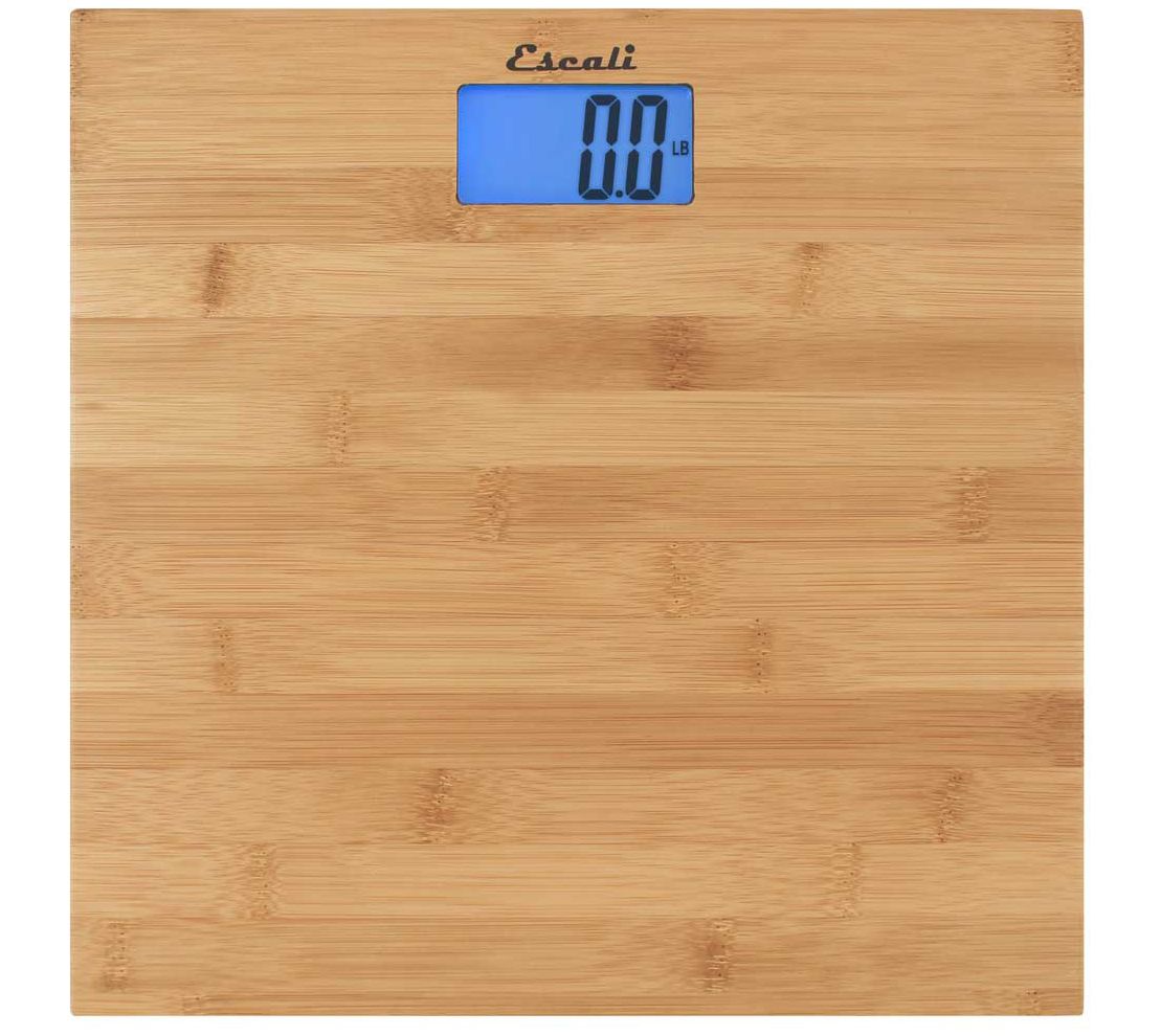 Escali Bamboo Bathroom Scale