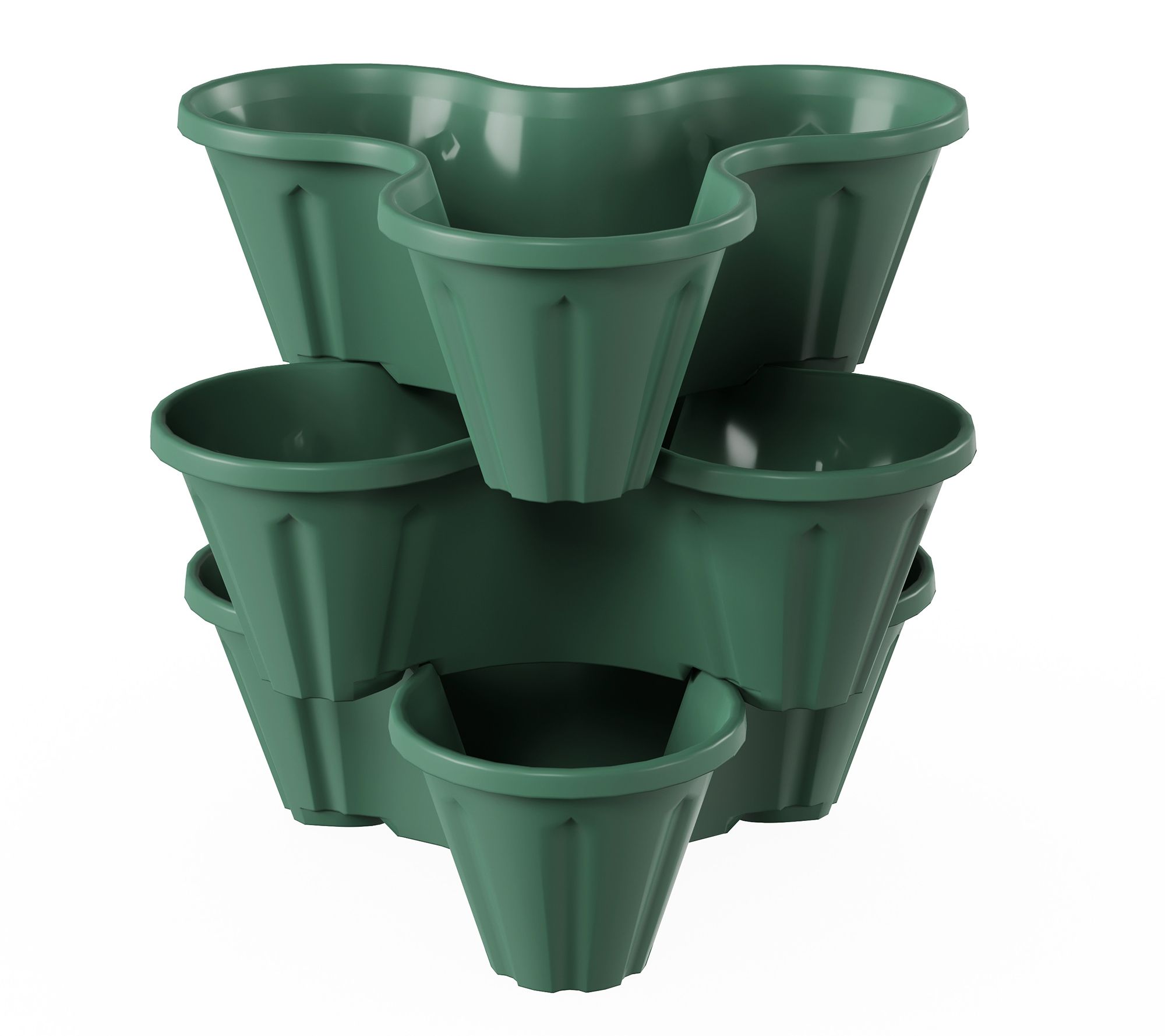 Pure Garden 3 Tier Stacking Planter Tower