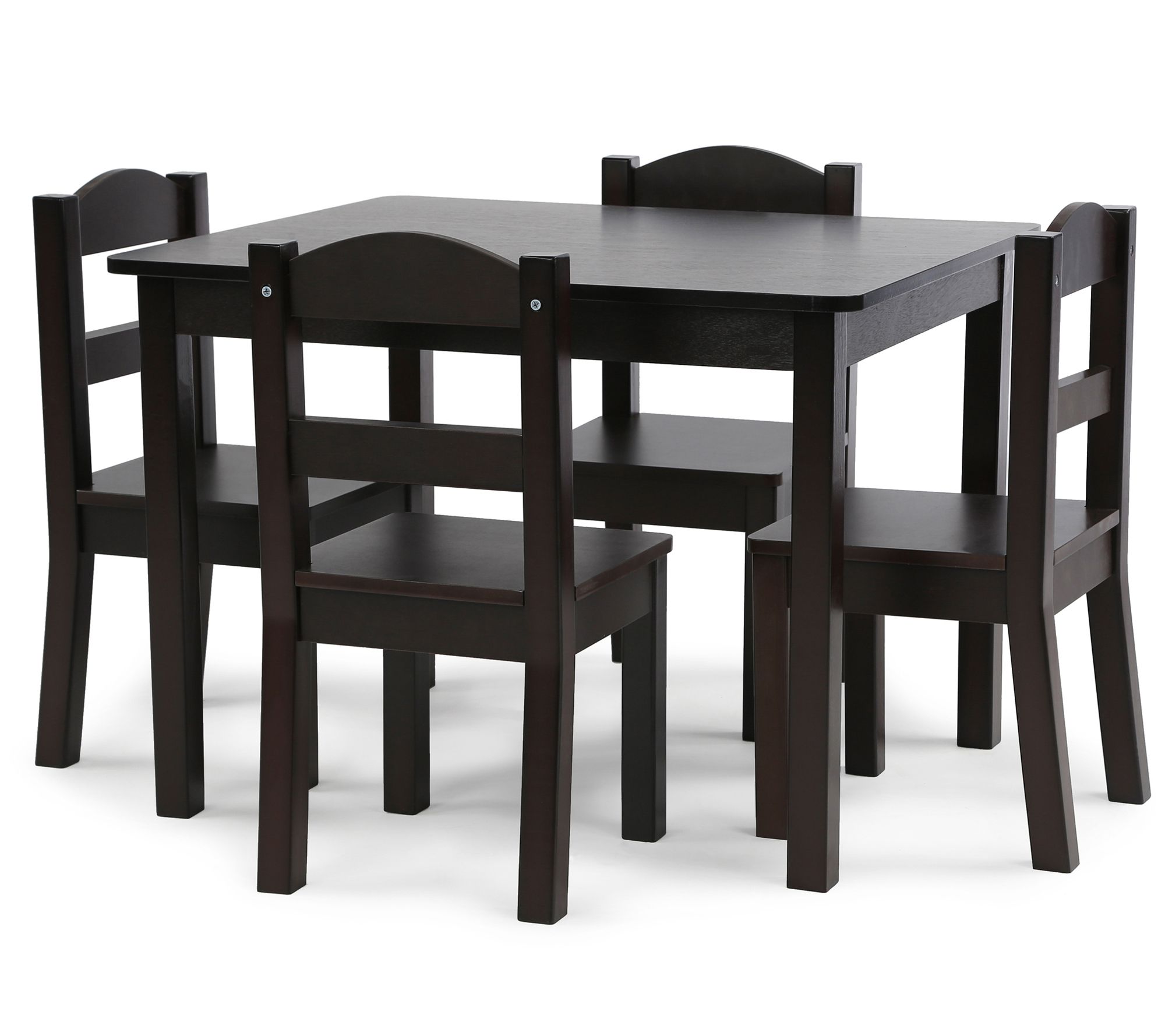 Wooden Round Table & Chairs Set