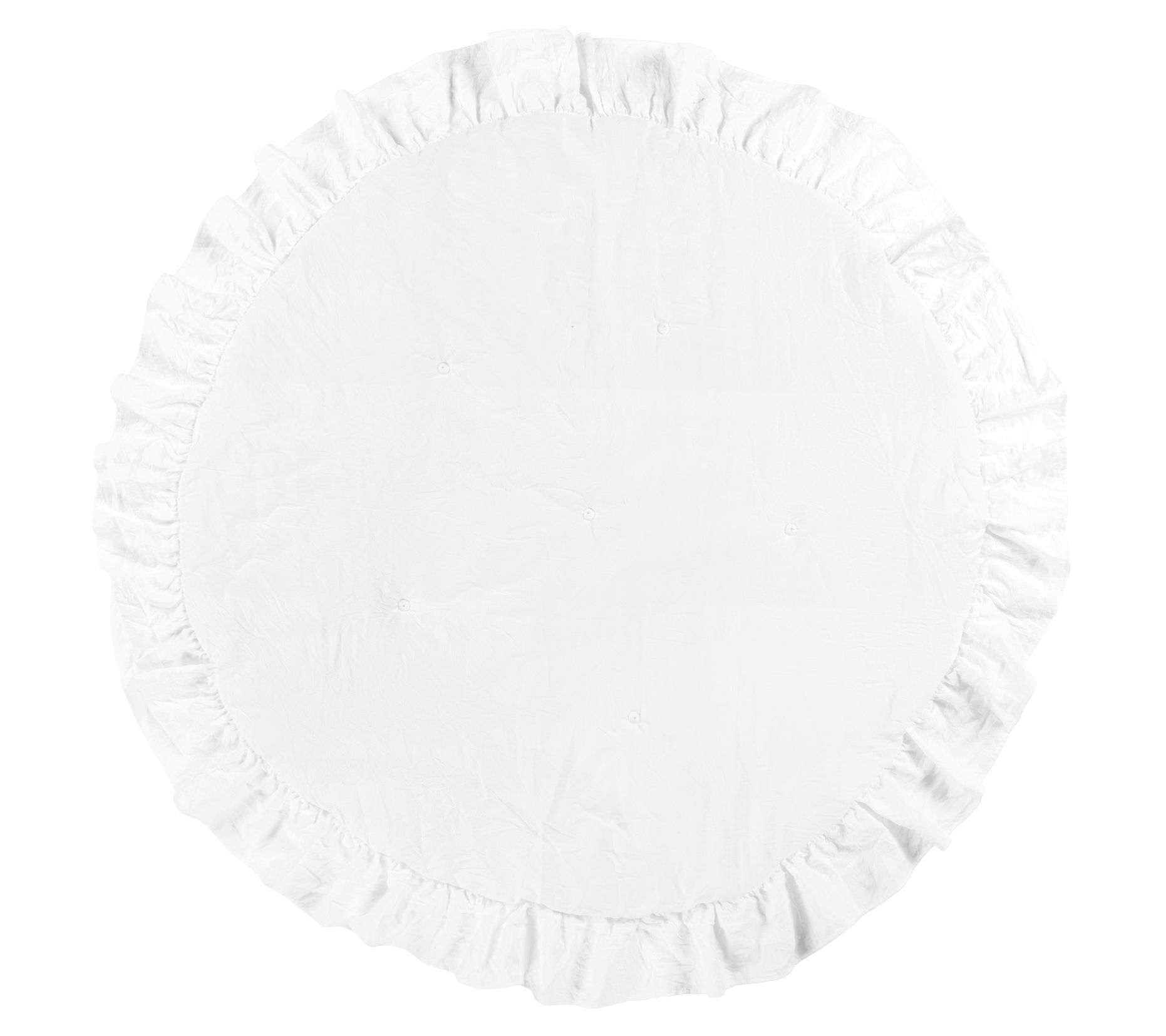 Lush Decor Baby Round Ruffle Play Mat