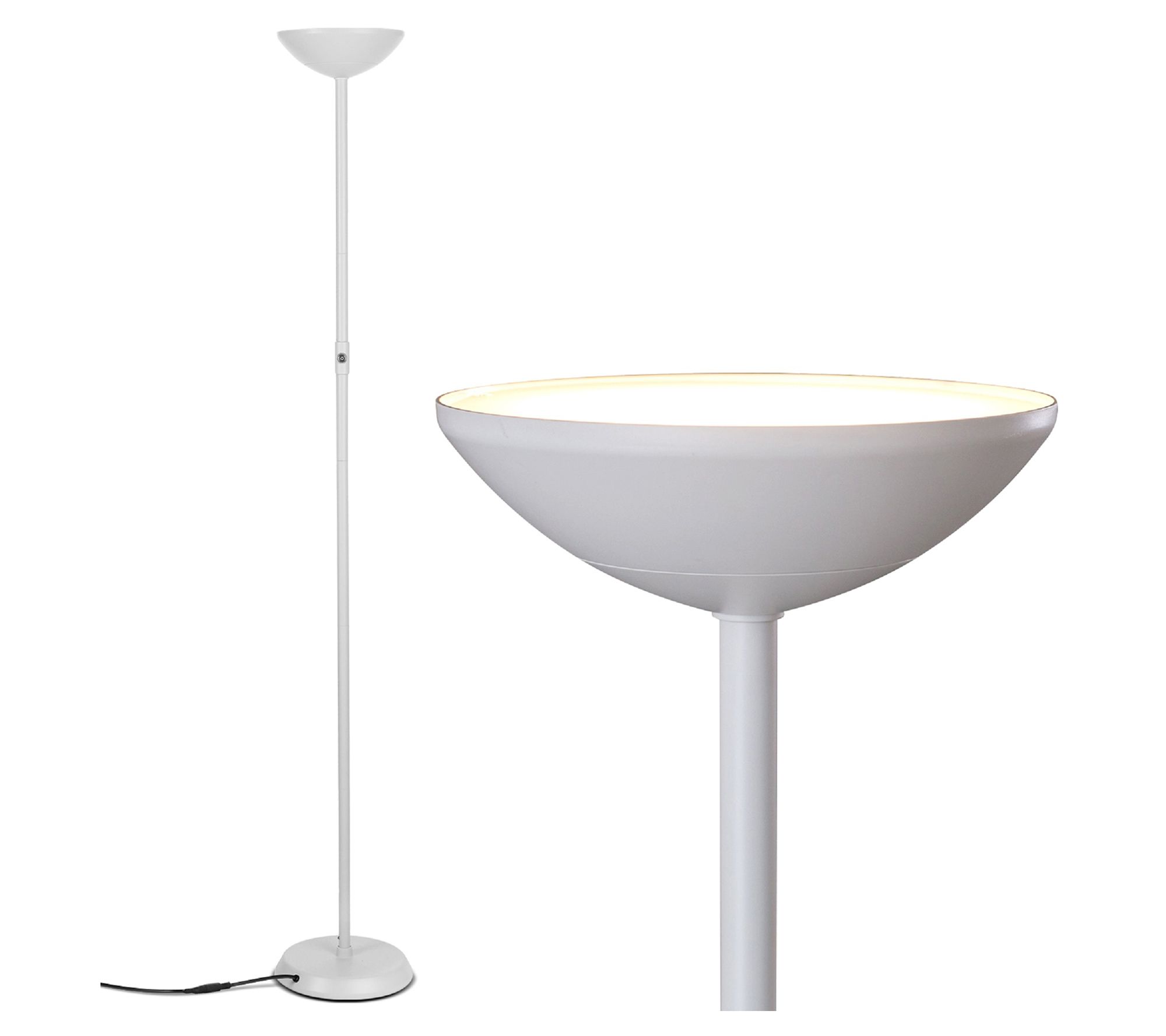 Brightech SkyLite 65"H LED Uplight Torchiere Floor Lamp