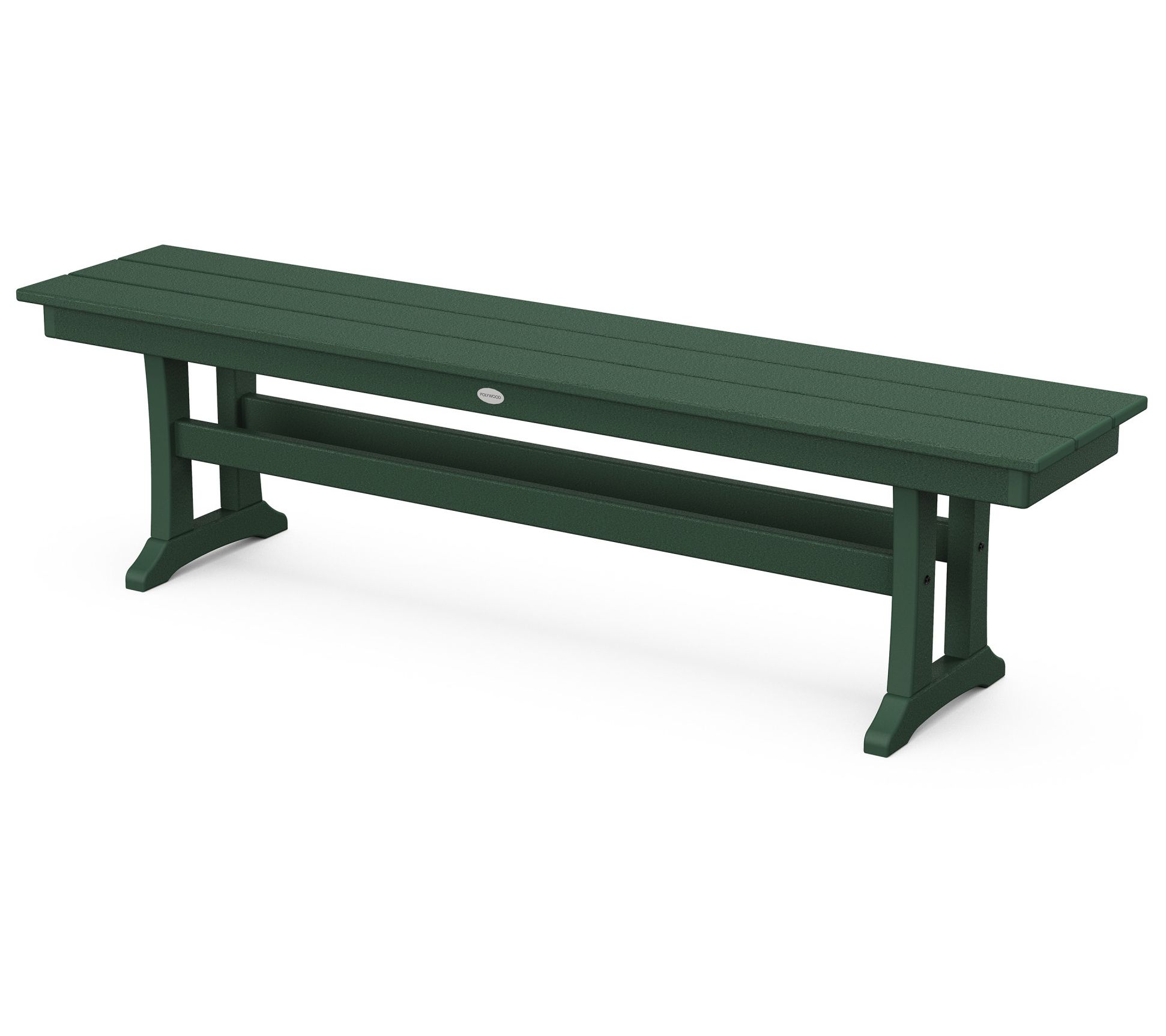 POLYWOOD Farmhouse Trestle 65" Bench