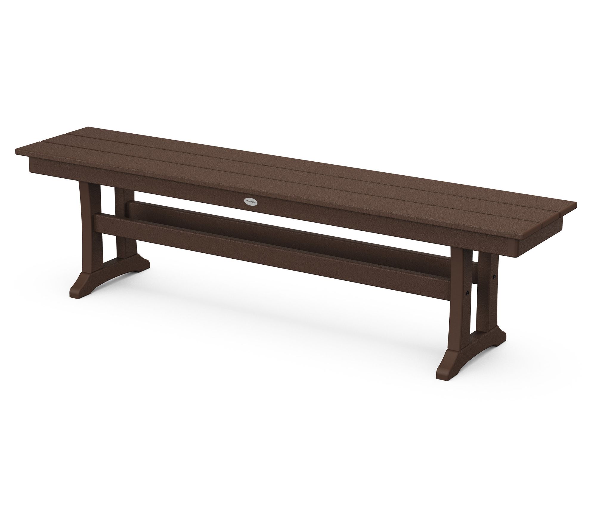 POLYWOOD Farmhouse Trestle 65" Bench
