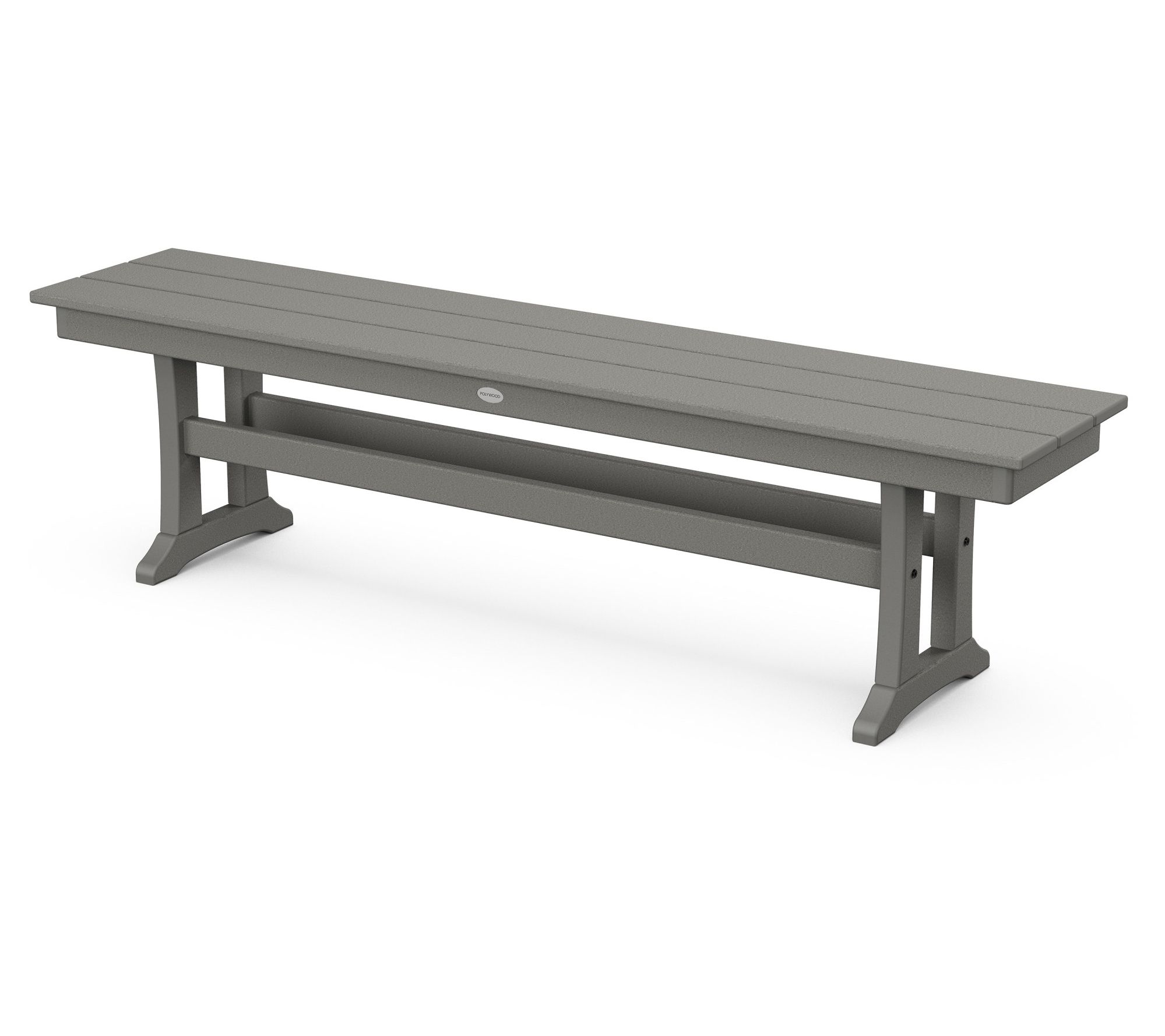 POLYWOOD Farmhouse Trestle 65" Bench