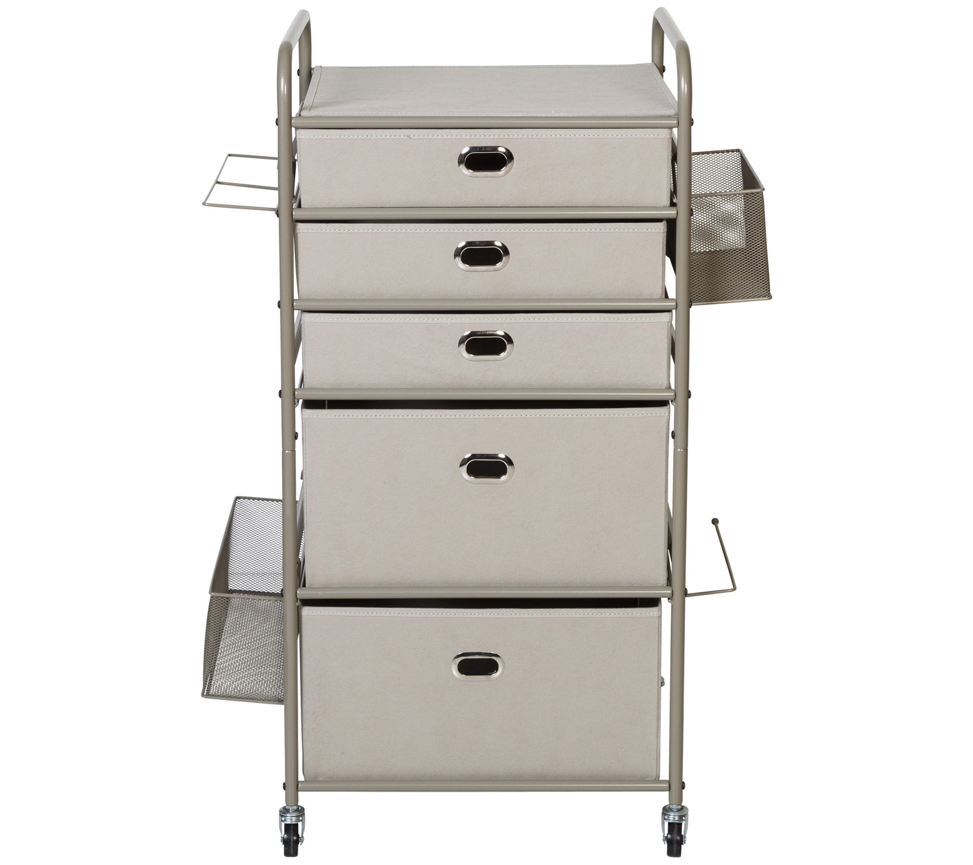 Honey-Can-Do Wrapping Paper Storage Cart With W heels 