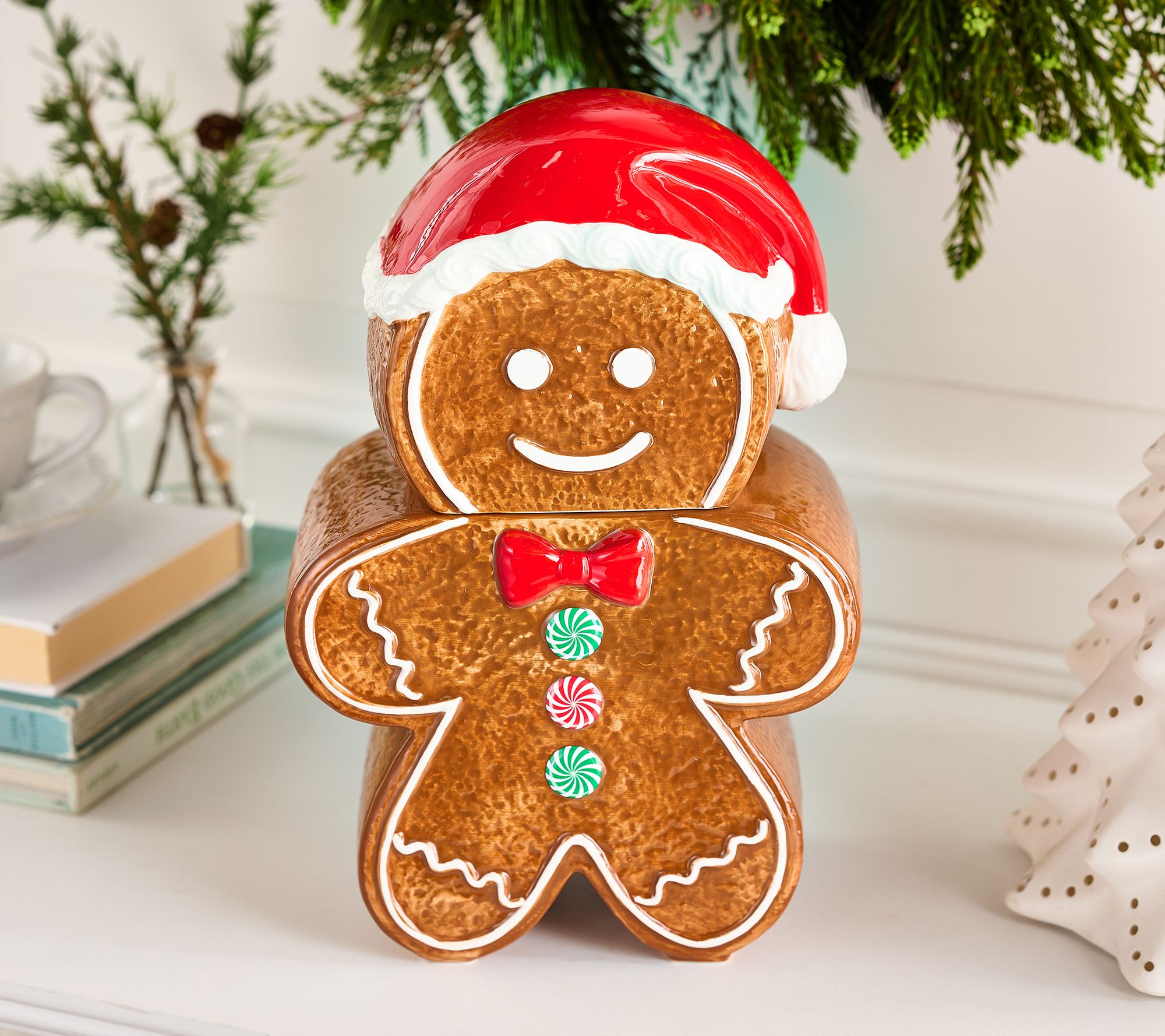 "As Is"HomeWorx by Slatkin & Co 14oz Gingerbread Figural Candle