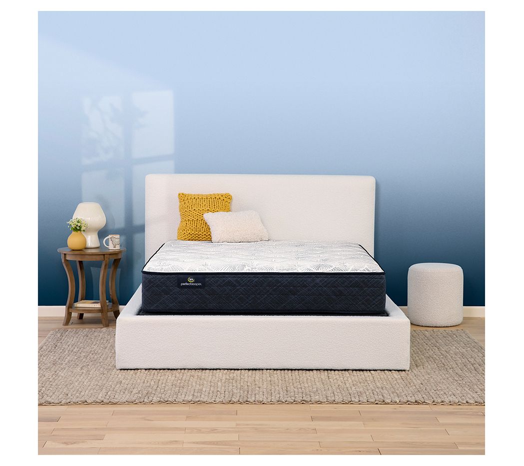 Serta Adoring Night 10.5" Plush Mattress Set -Twin