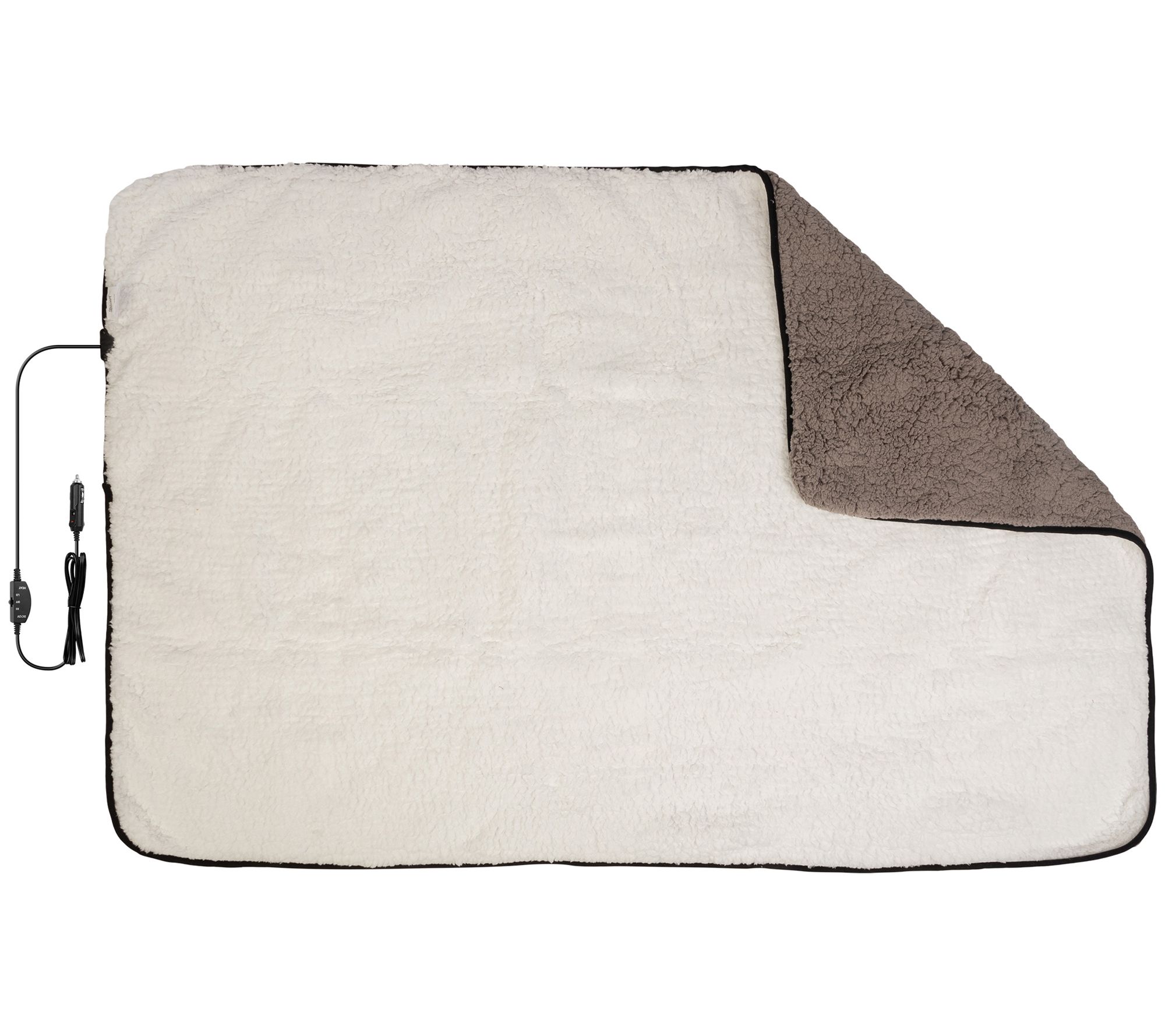 Stalwart Set of 2 Portable Heated Blankets 12VTravel Blankets