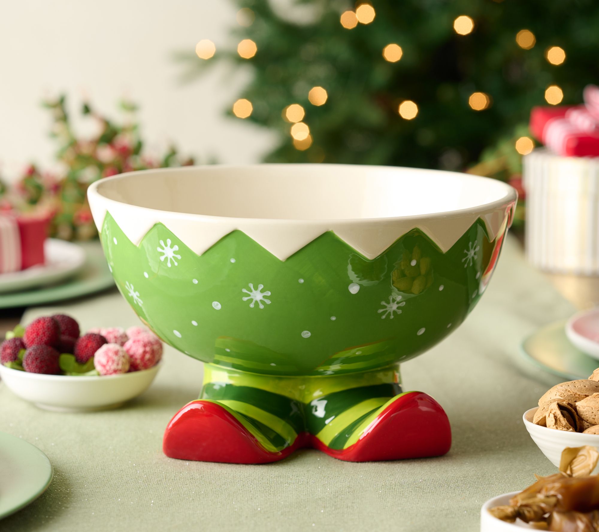 Temp-tations Seasonal Footed Serving Bowl