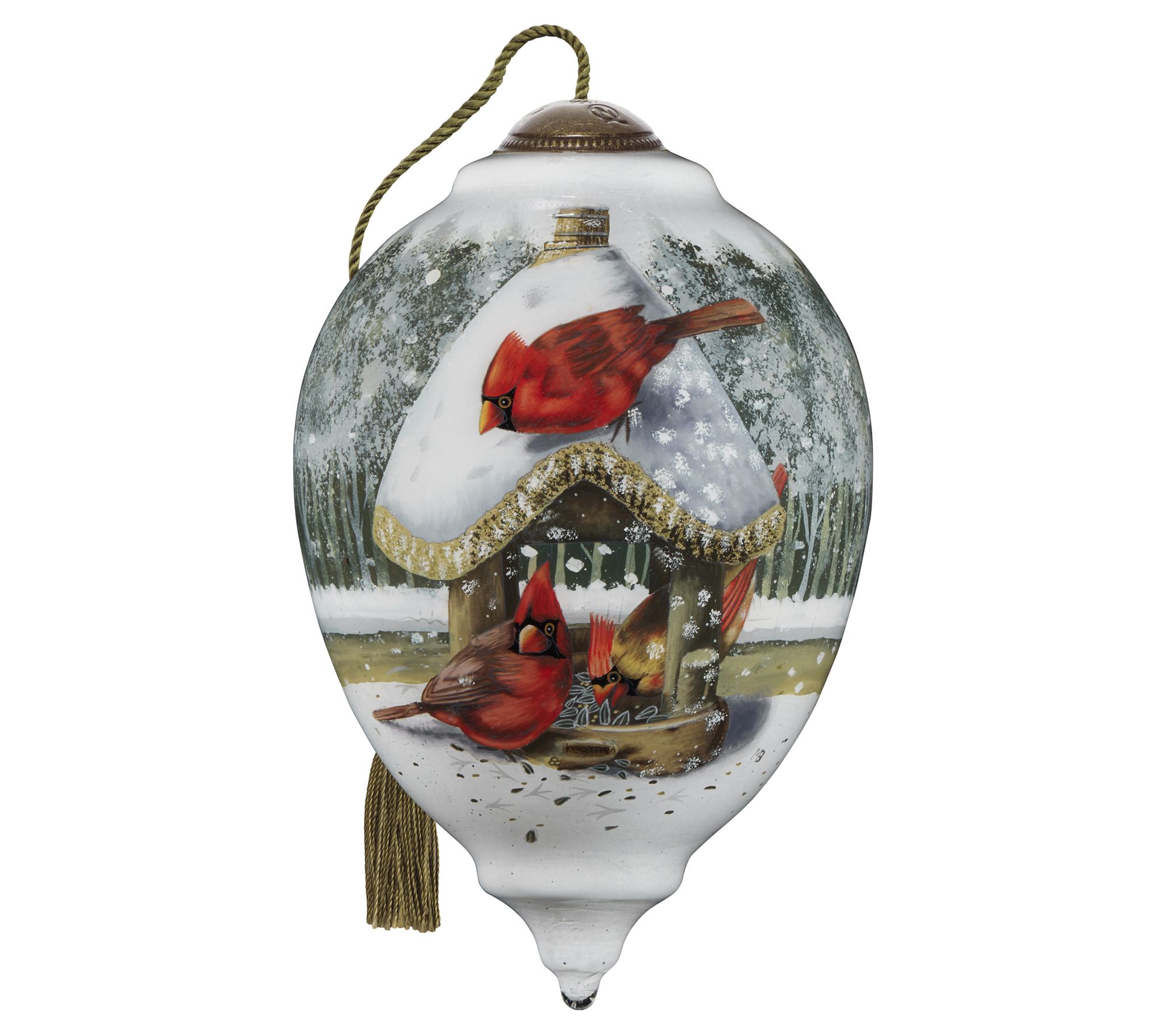 NeQwa 6.75" Limited Edition Winter Buffet Ornam ent