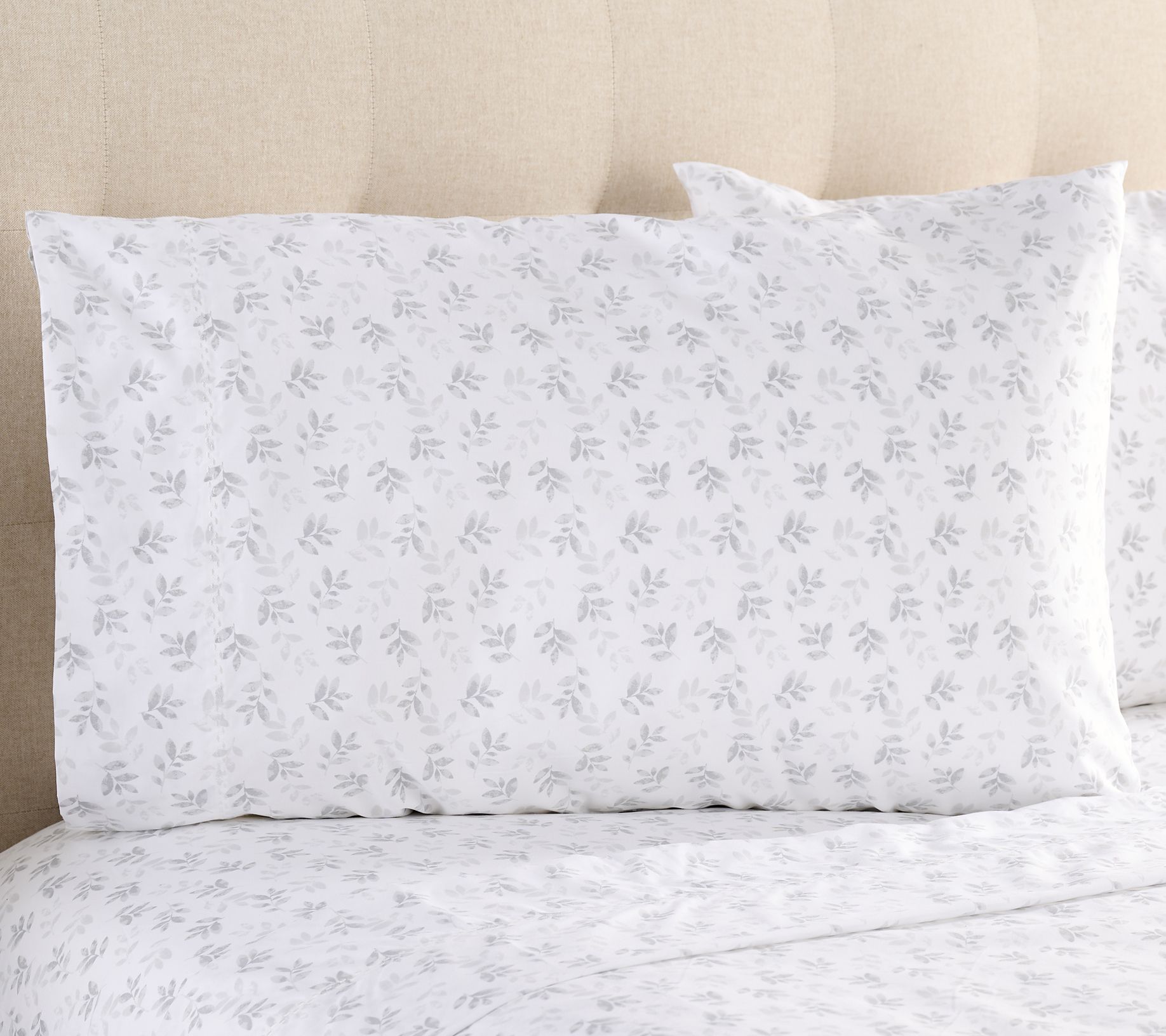 Northern Nights Set of 2 400TC Cotton Sateen Collagen Pillowcases