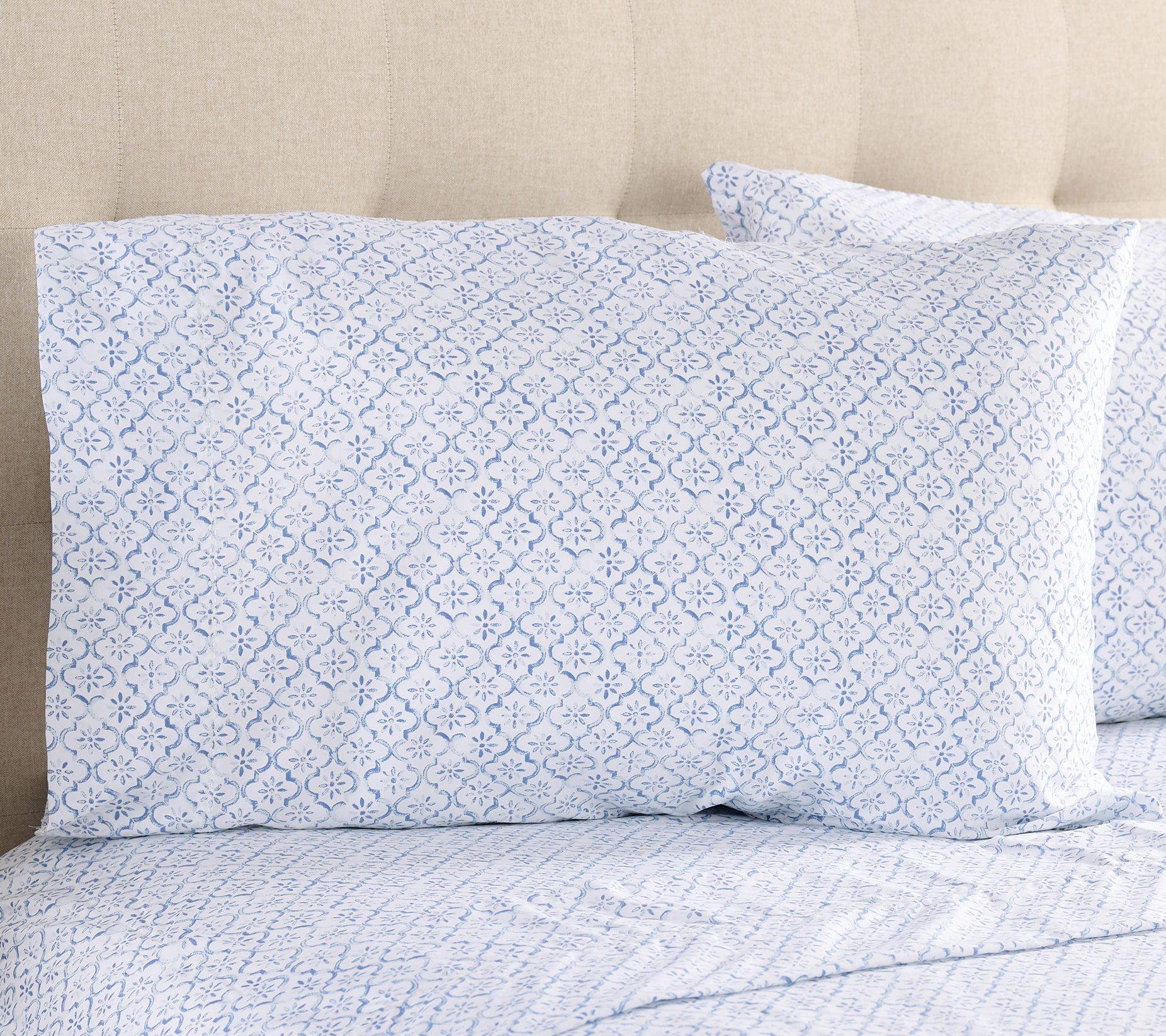 Northern Nights Set of 2 400TC Cotton Sateen Collagen Pillowcases