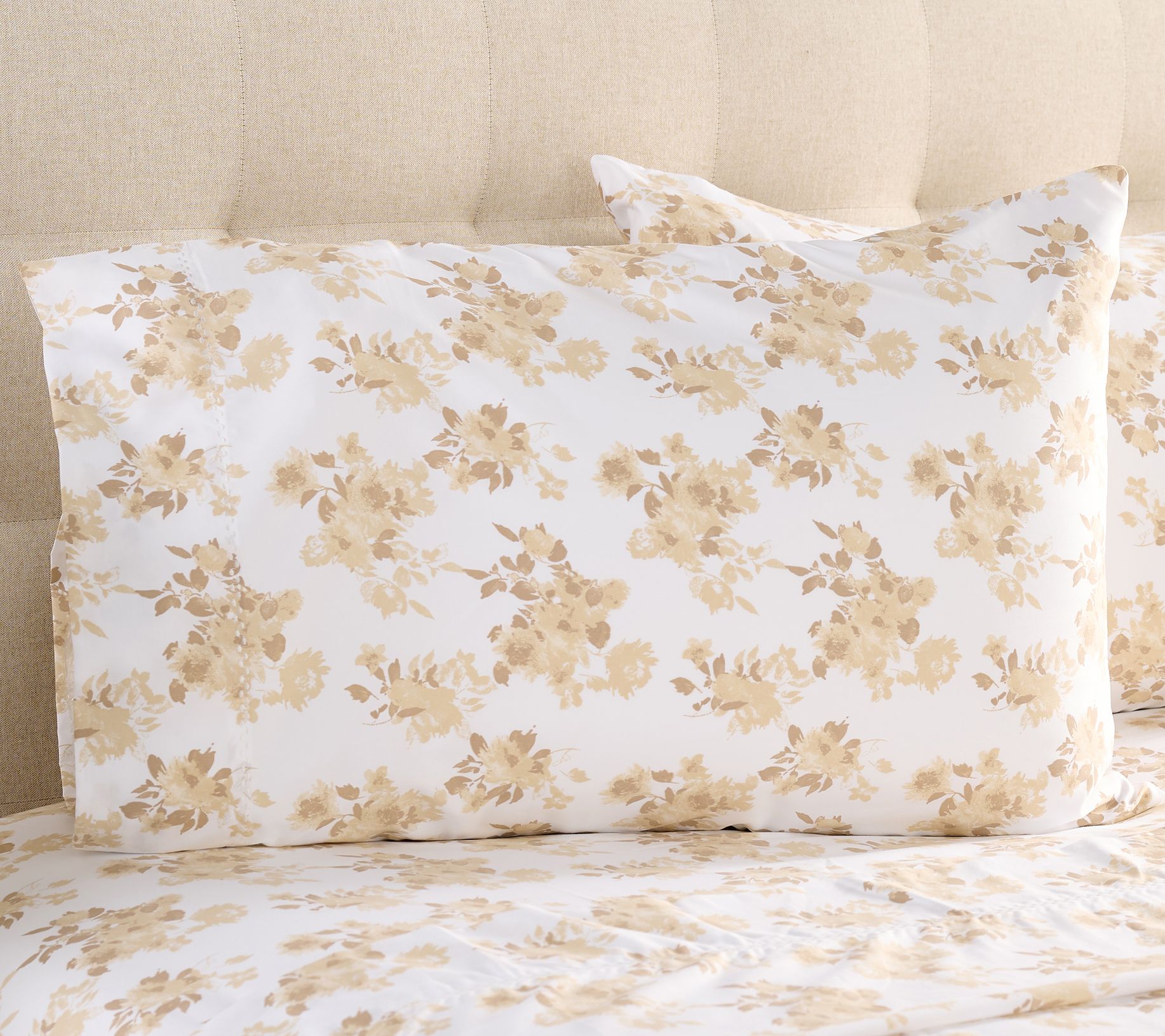 Northern Nights Set of 2 400TC Cotton Sateen Collagen Pillowcases