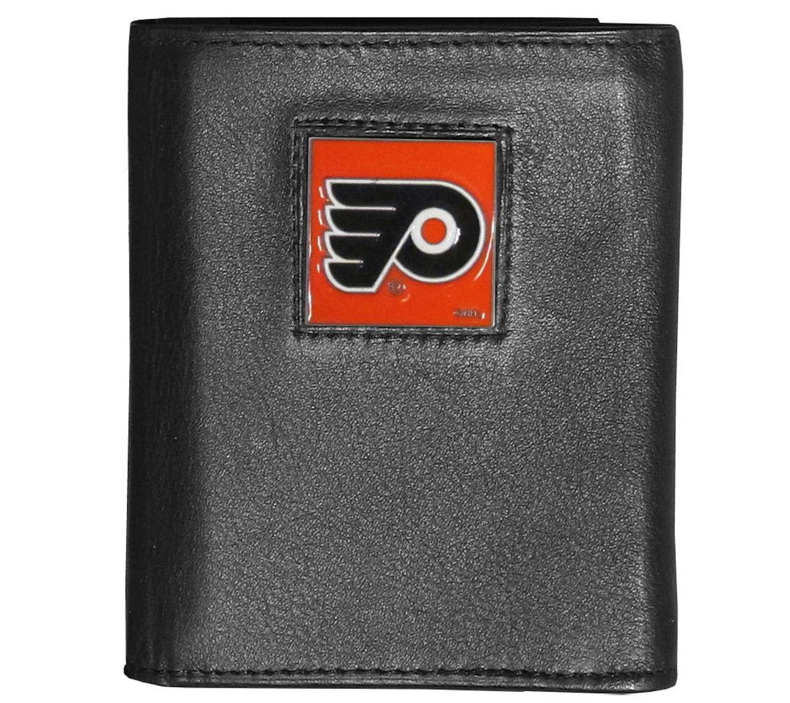 Siskiyou Sports NHL Deluxe Leather Tri-Fold Wallet