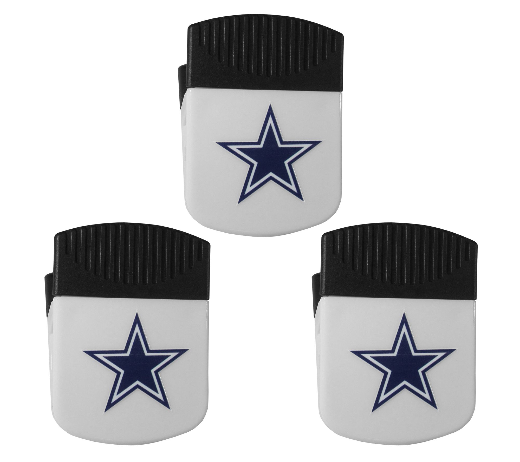 Siskiyou Sports NFL 3pk Chip Clip Magnets