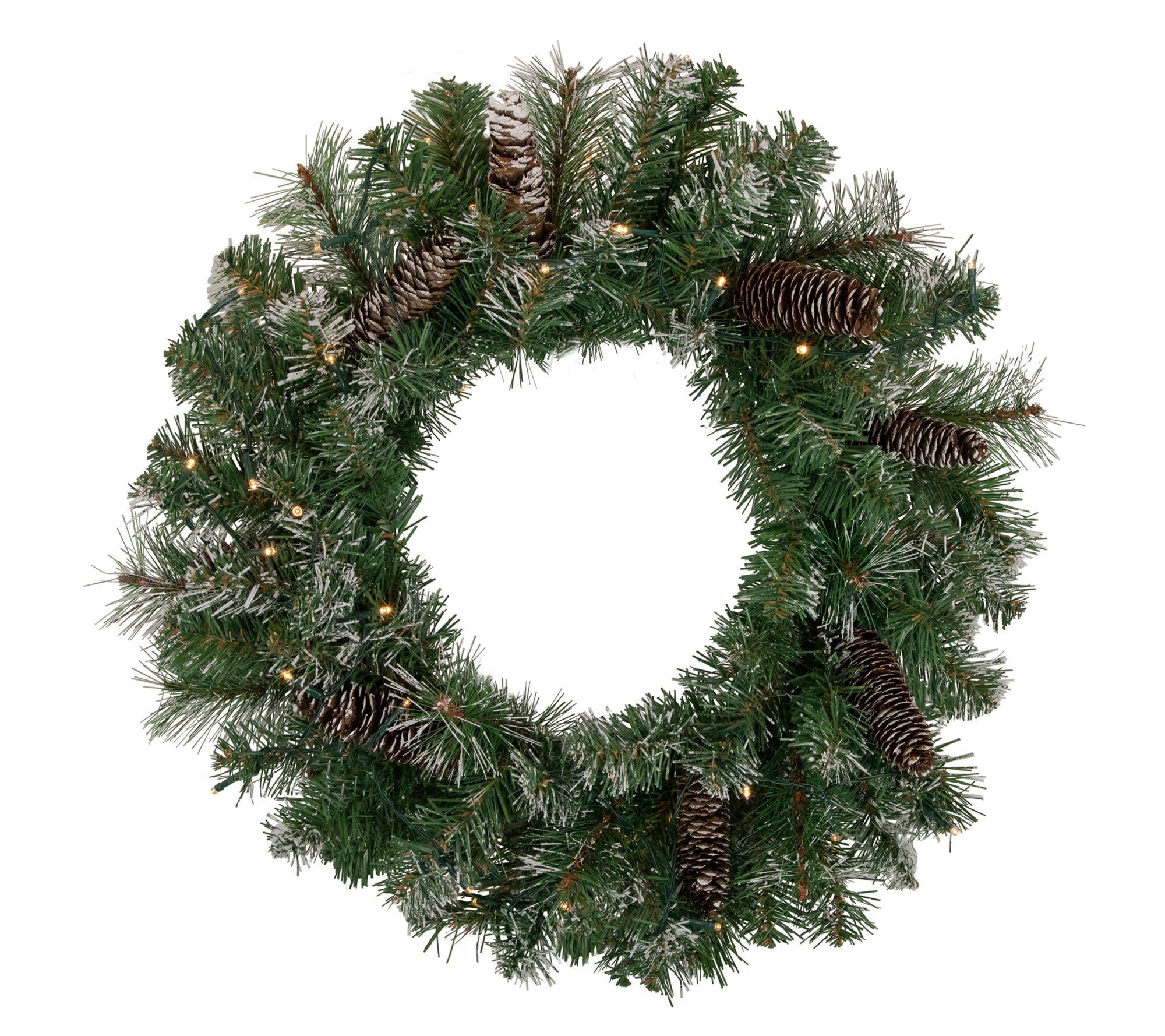 Northlight Prelit B/O Christmas Wreath 24" LED Lights