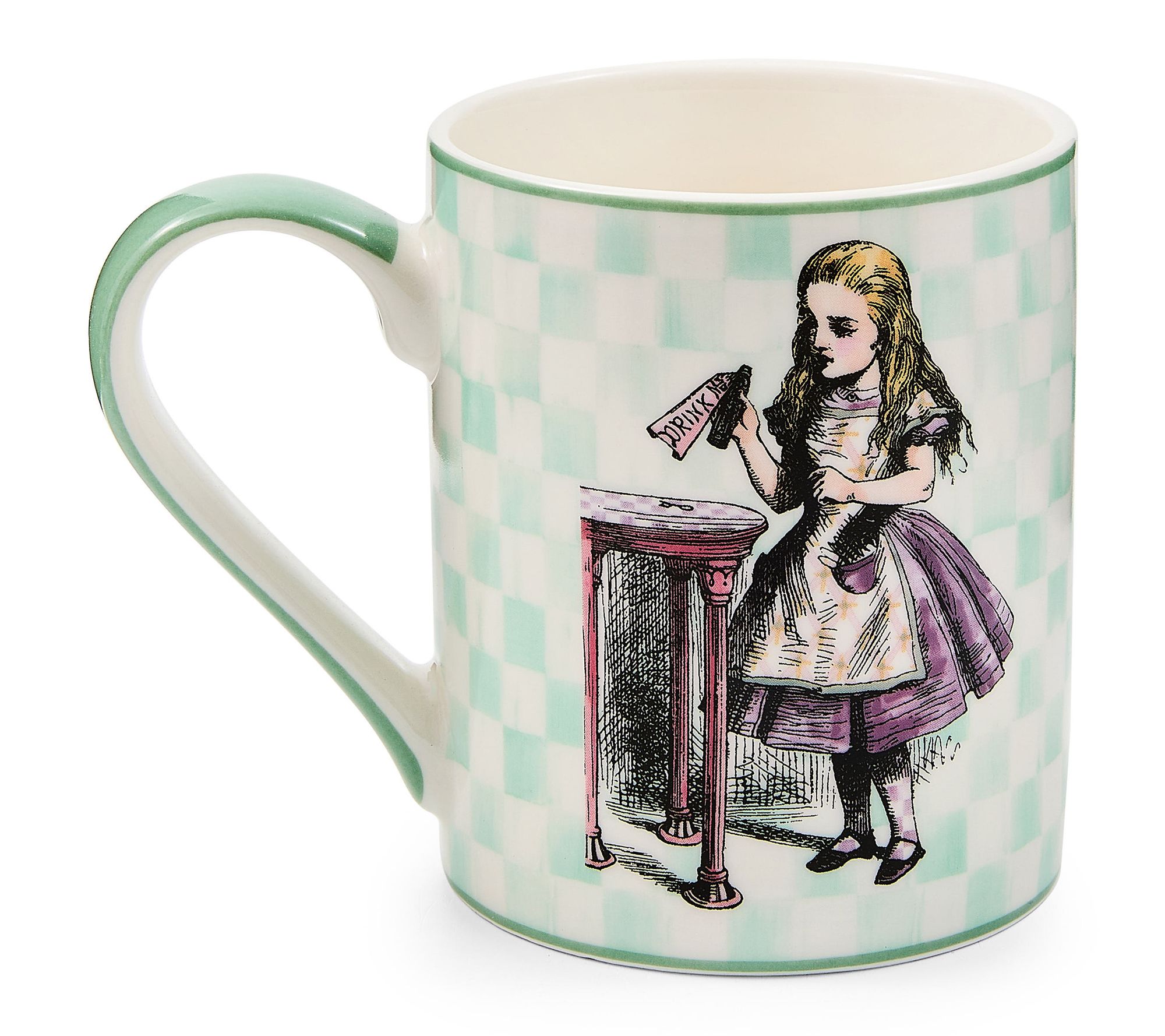 MacKenzie- Childs Alice in Wonderland Mugs