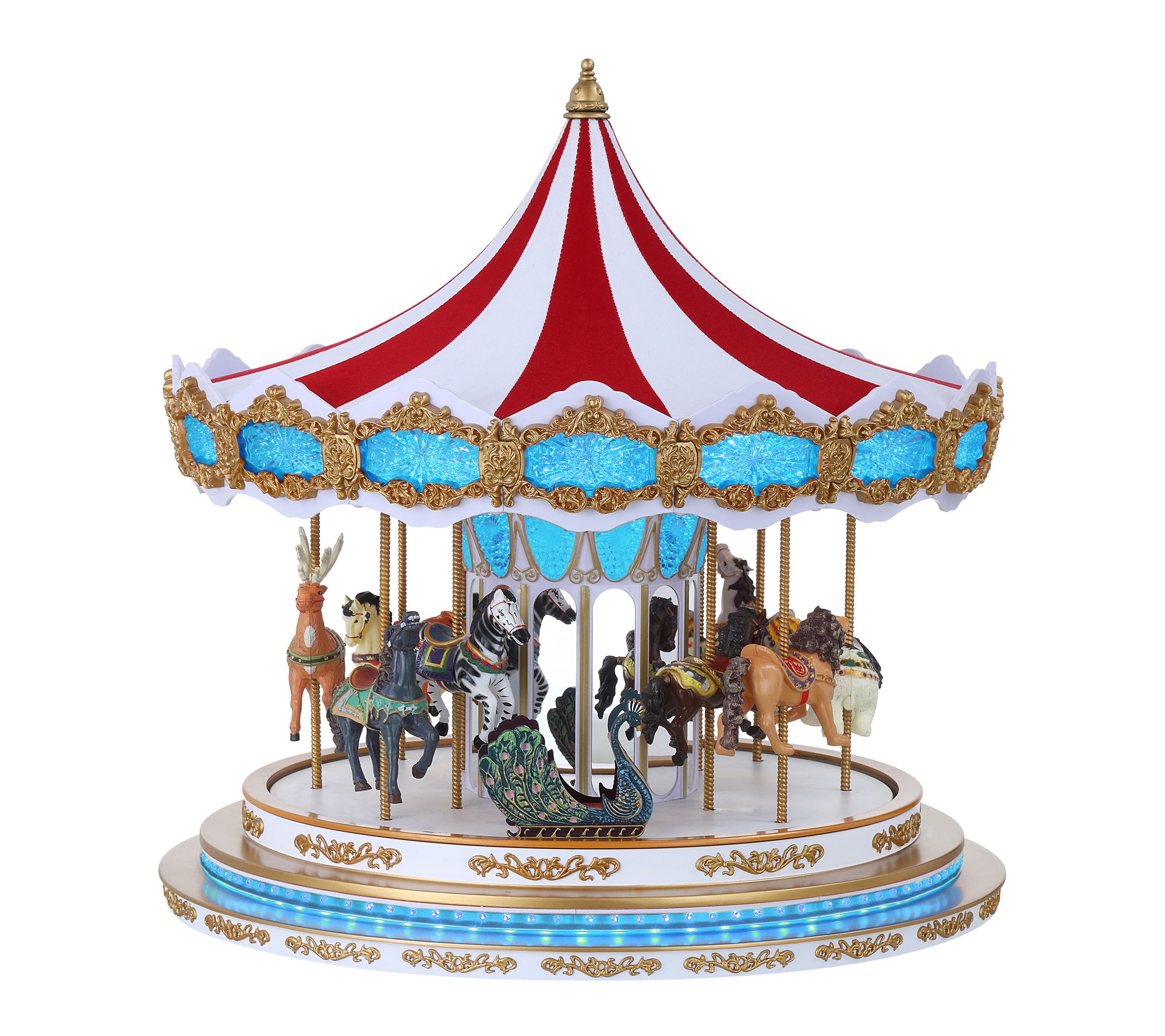 Mr. Christmas 17in RGB Light Show Carousel
