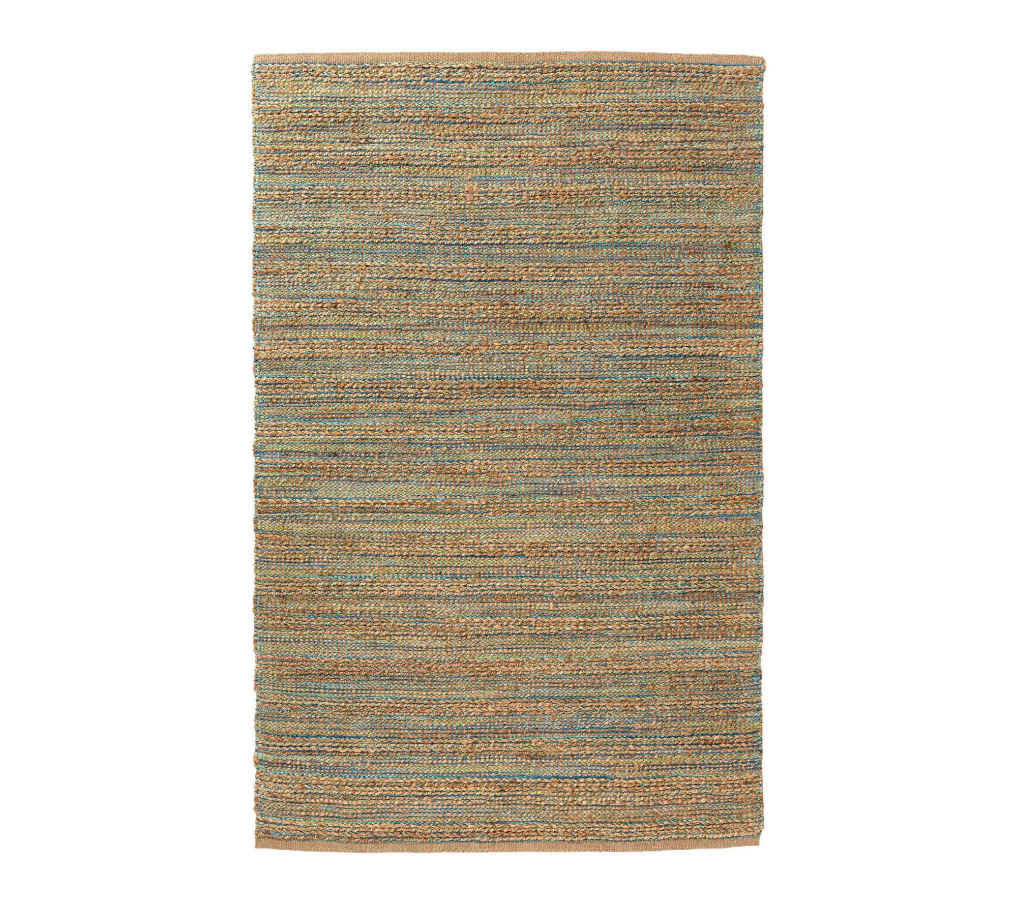 Ox Bay Farmhous e Stripe Jute/C henille Indoor Rug, 7'9"x 9'9"