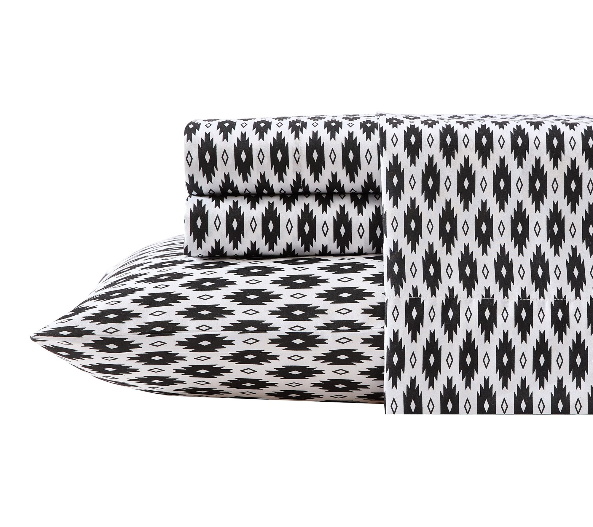 Wrangler Blaze Black King Microfiber Sheet Set