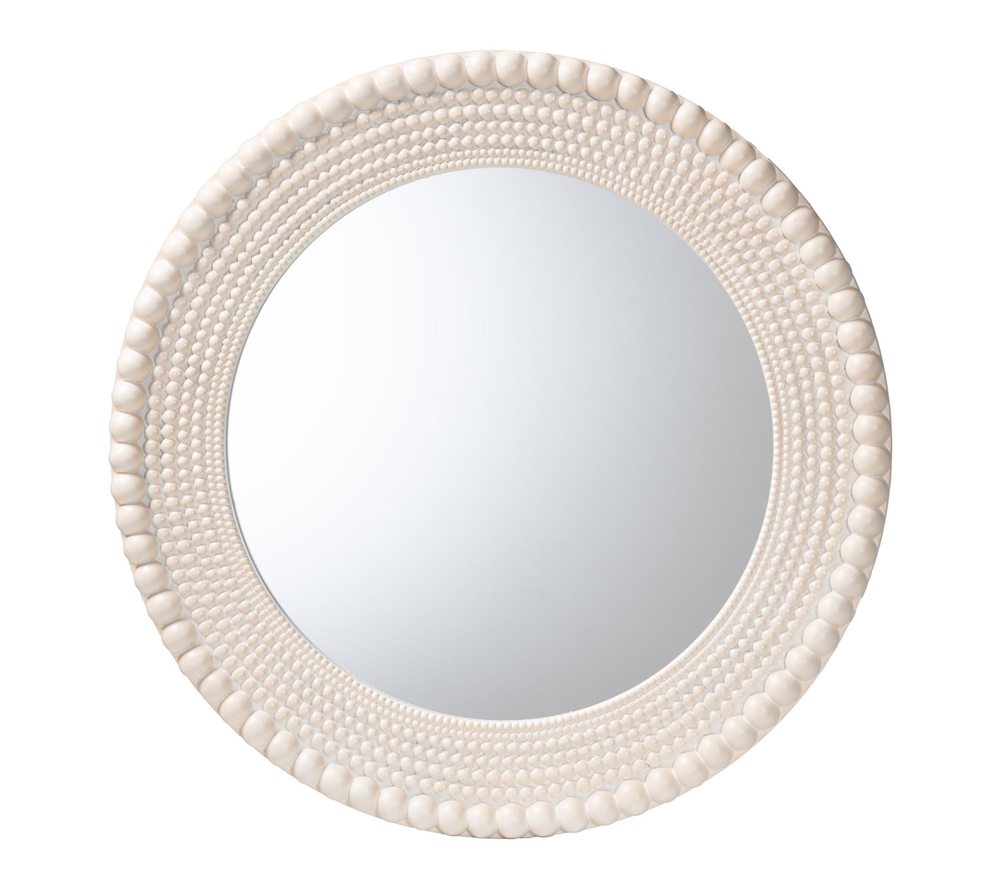 Baxton Studio Grazia Beaded-framed Accent Mirror