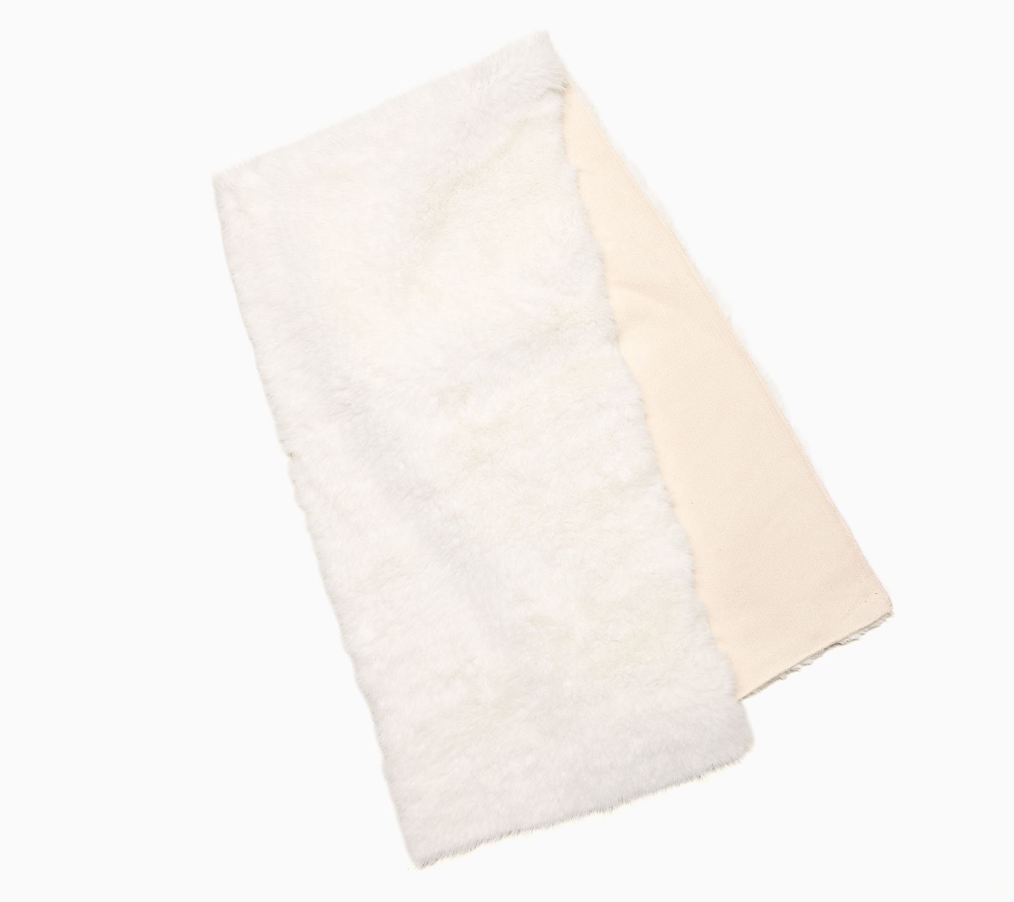 15" x 60" Faux Fur Table Runner by Mally Roncal