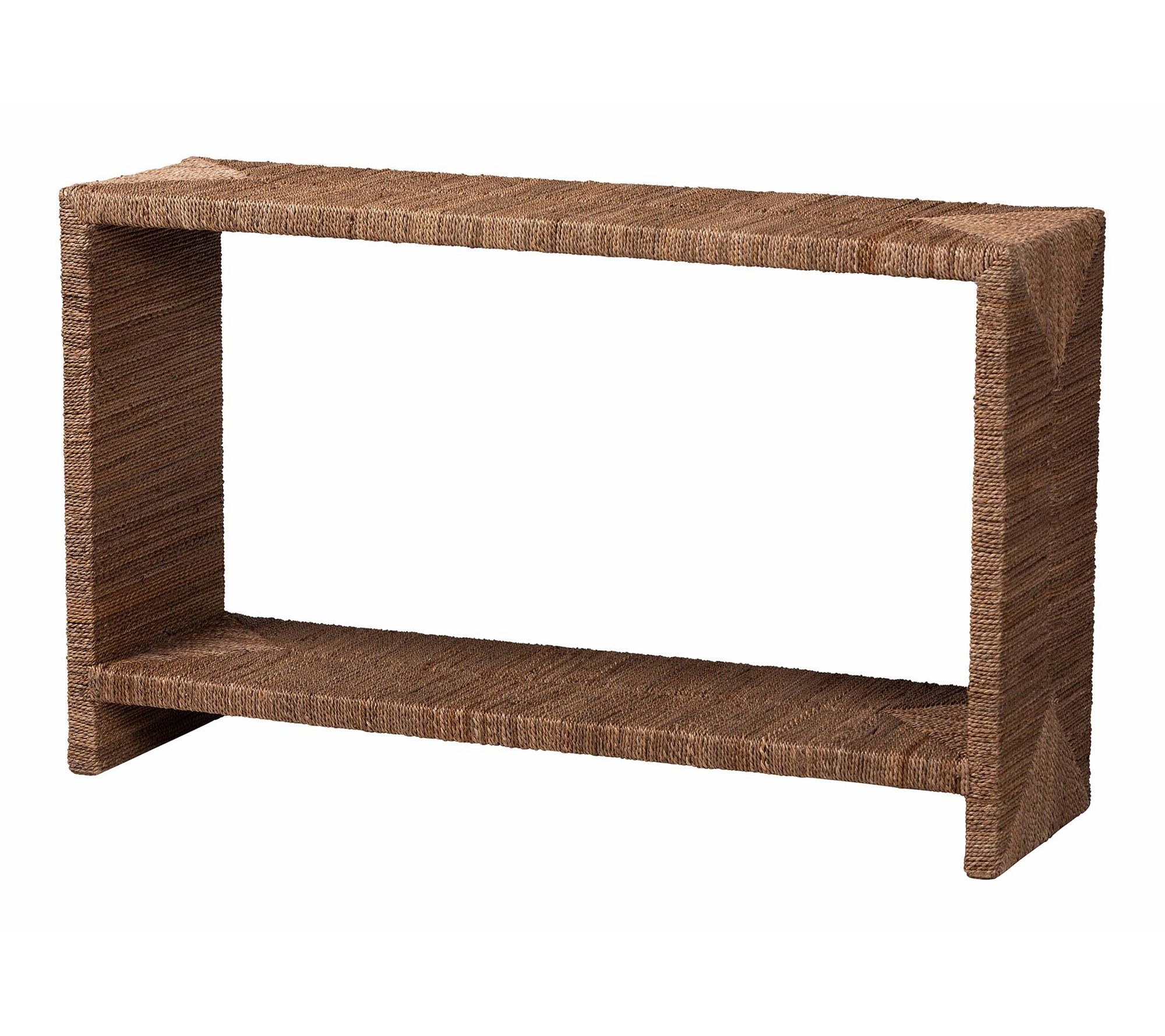 bali & pari Liza Natural Seagrass Console Table