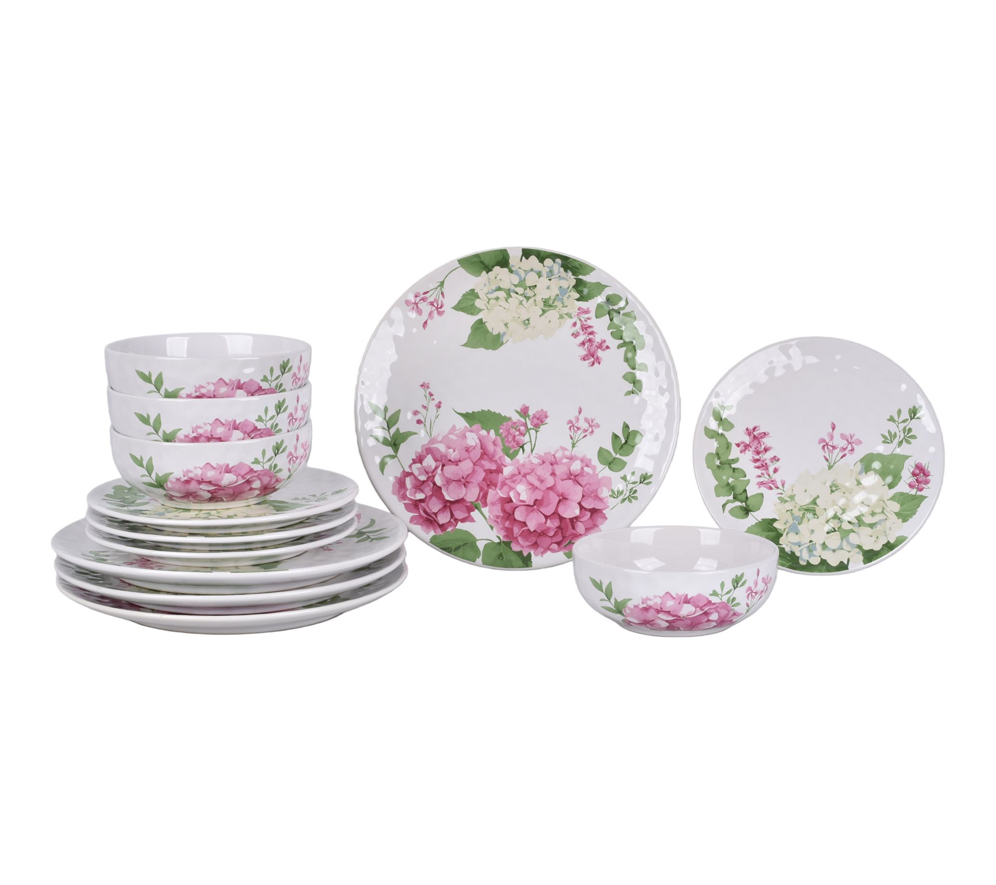 "As Is" Temp-tations 12-Piece Essential Dinnerware Set
