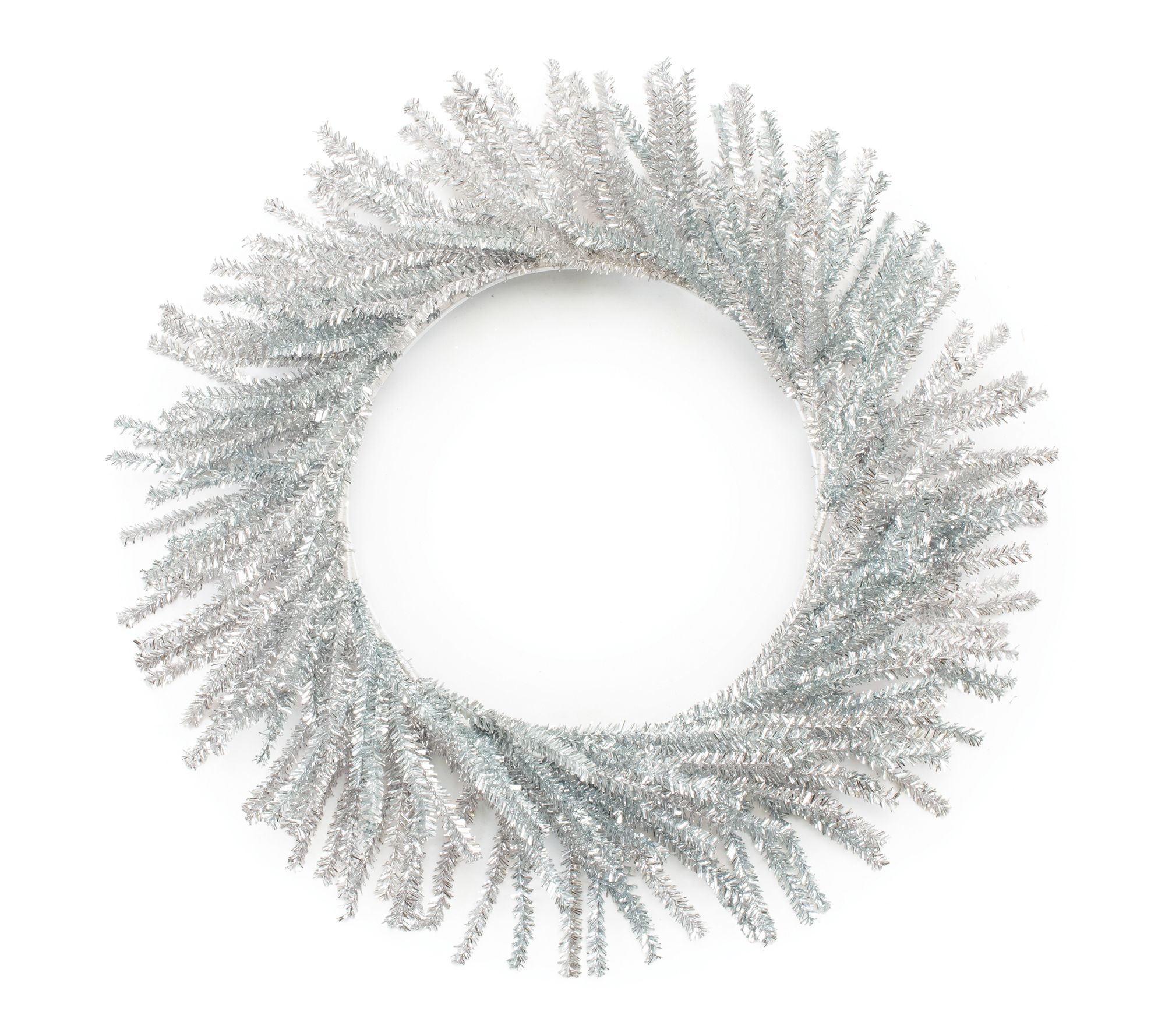 Melrose Tinsel Pine Wreath 21"D