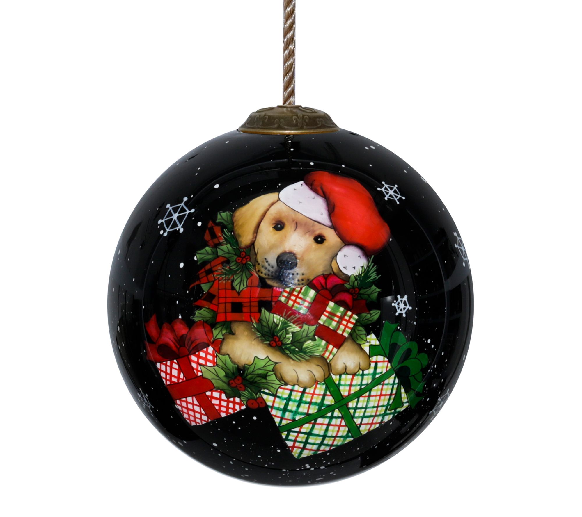 Inner Beauty Gifts 3 inch Round Dog/Cat Ornament