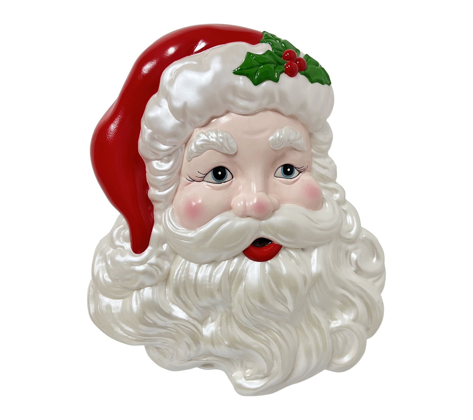 Fraser Hill Farm 20-in. Santa Claus Blow Mold Wall Decoration