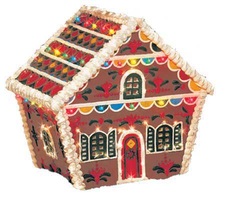 Gingerbread House Outdoor Decoration Qvc Com