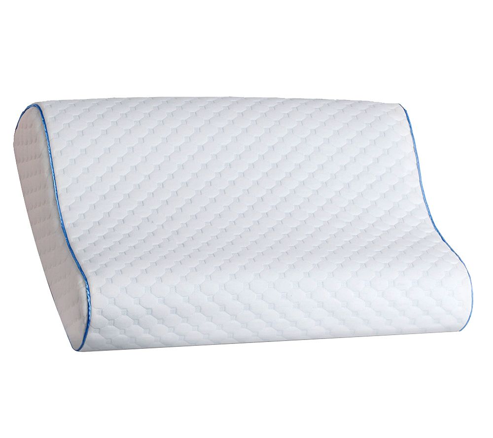 Sealy Memory Foam Contour Pillow Qvc Com