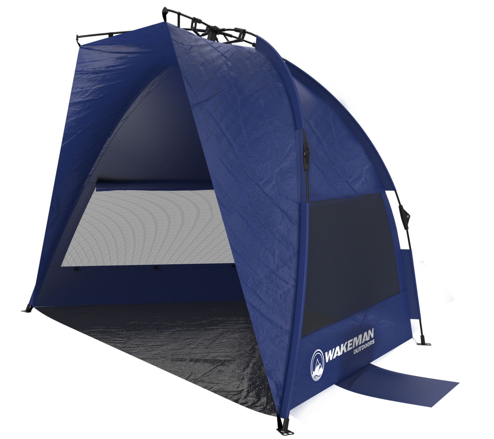 Wakeman Pop Up Beach Tent And Sun Shade In Blue Qvccom
