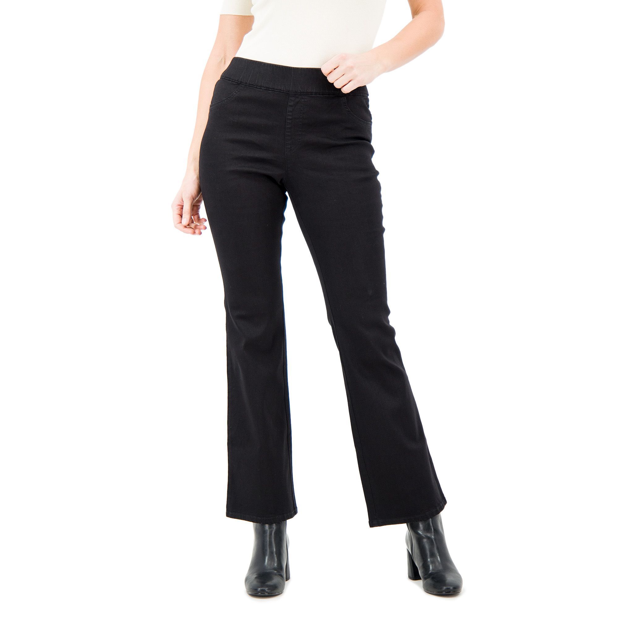 Image of Nina Leonard Jeans stretch a zampetta Regular e Petite061