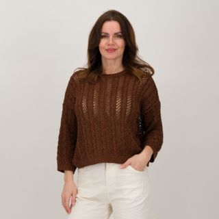 Enjoy Tricot
Maglia scollo
tondo con lamé