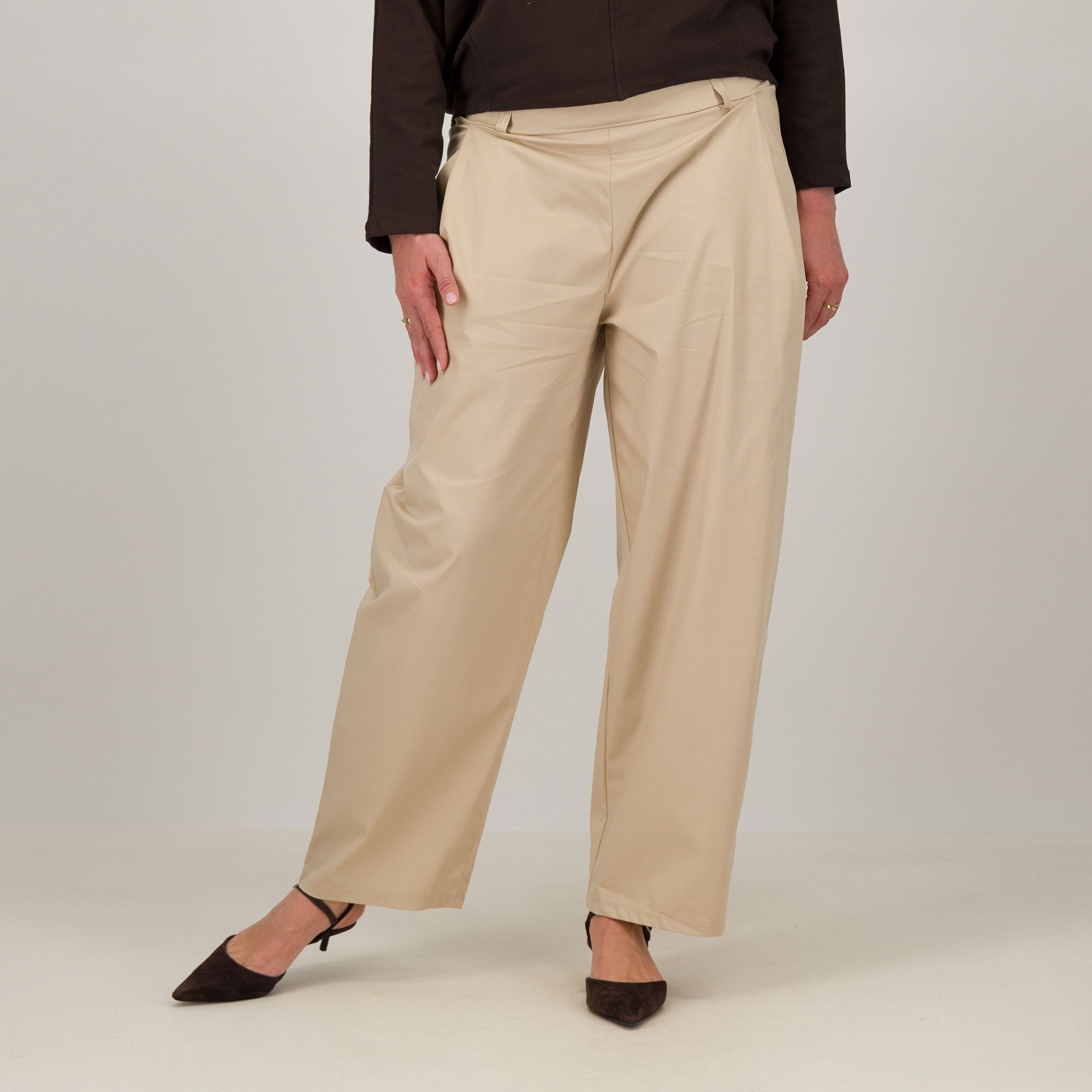 Lucrezia Sciortino Pantaloni balloon con elastico anche Petite