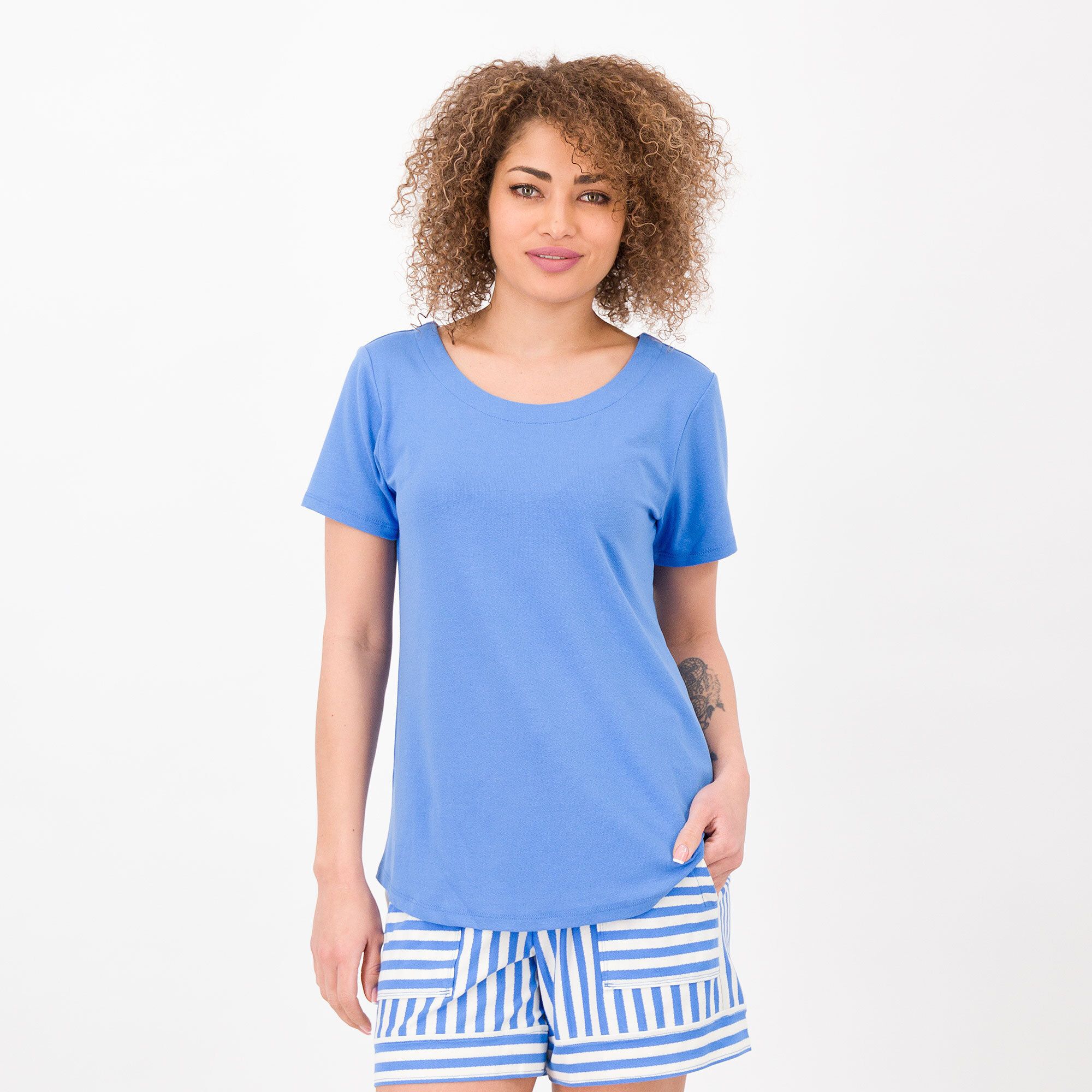 QVC Modern Soul by AnyBody T-shirt in viscosa stretch