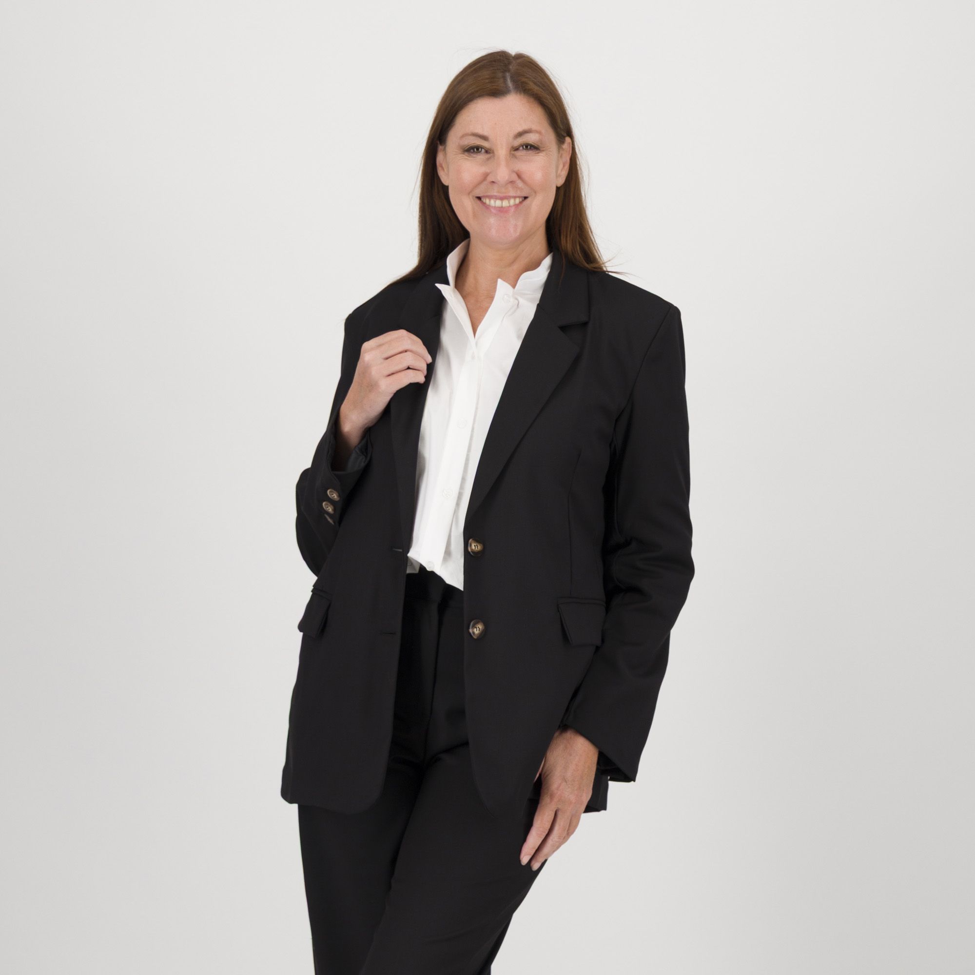Lucrezia Sciortino
Giacca blazer
in poliviscosa 
con collo rever