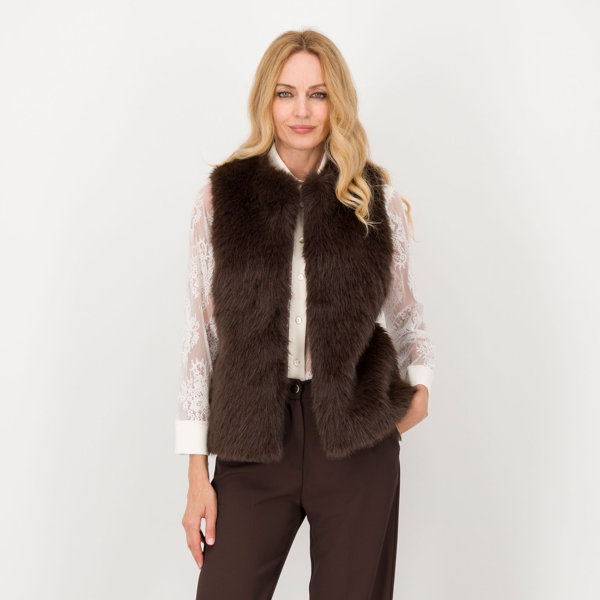 SottoMarino
Gilet davanti
in pelo sintetico