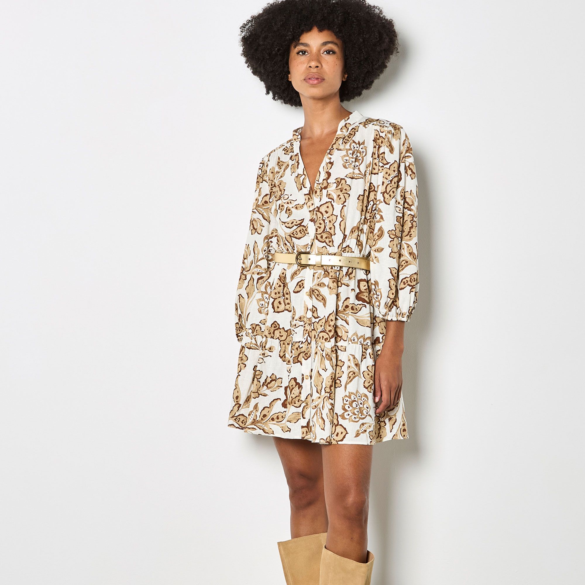 Apricot
Abito corto
chemisier