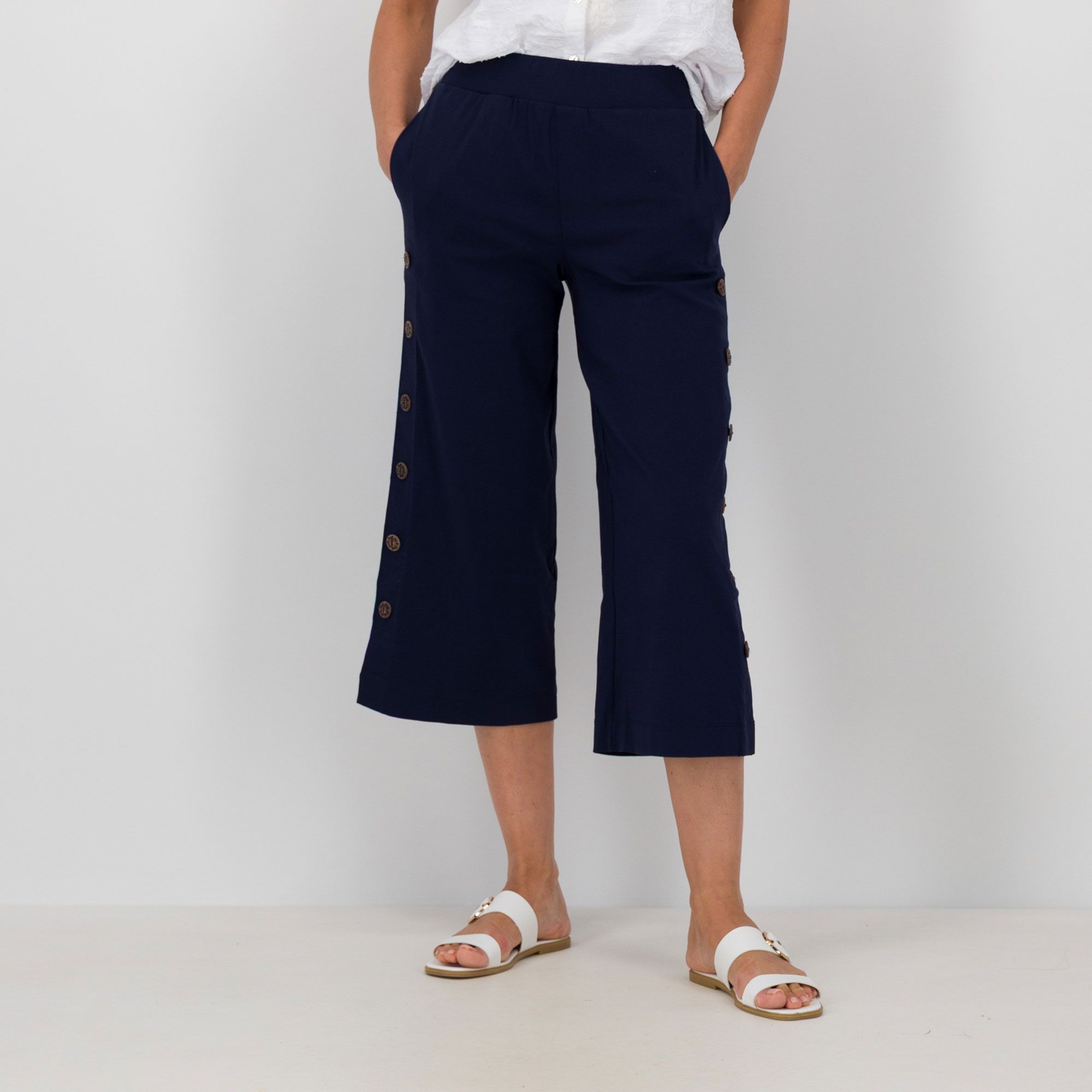 Nina Leonard
Pantaloni culotte
con elastico