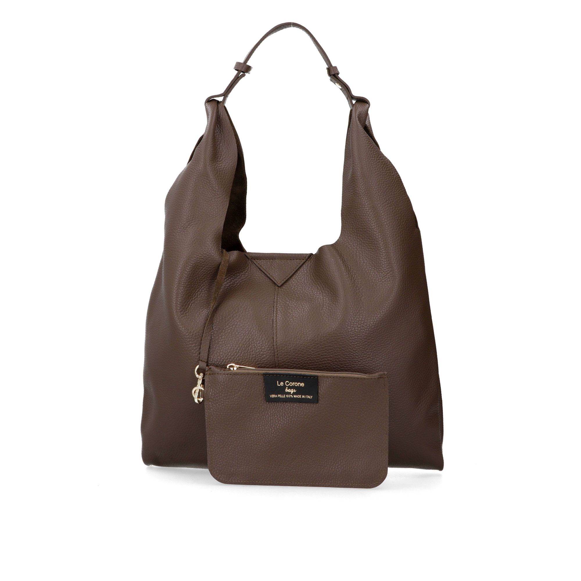 Le Corone Bags
Borsa a spalla
in pelle Renata
con pochette