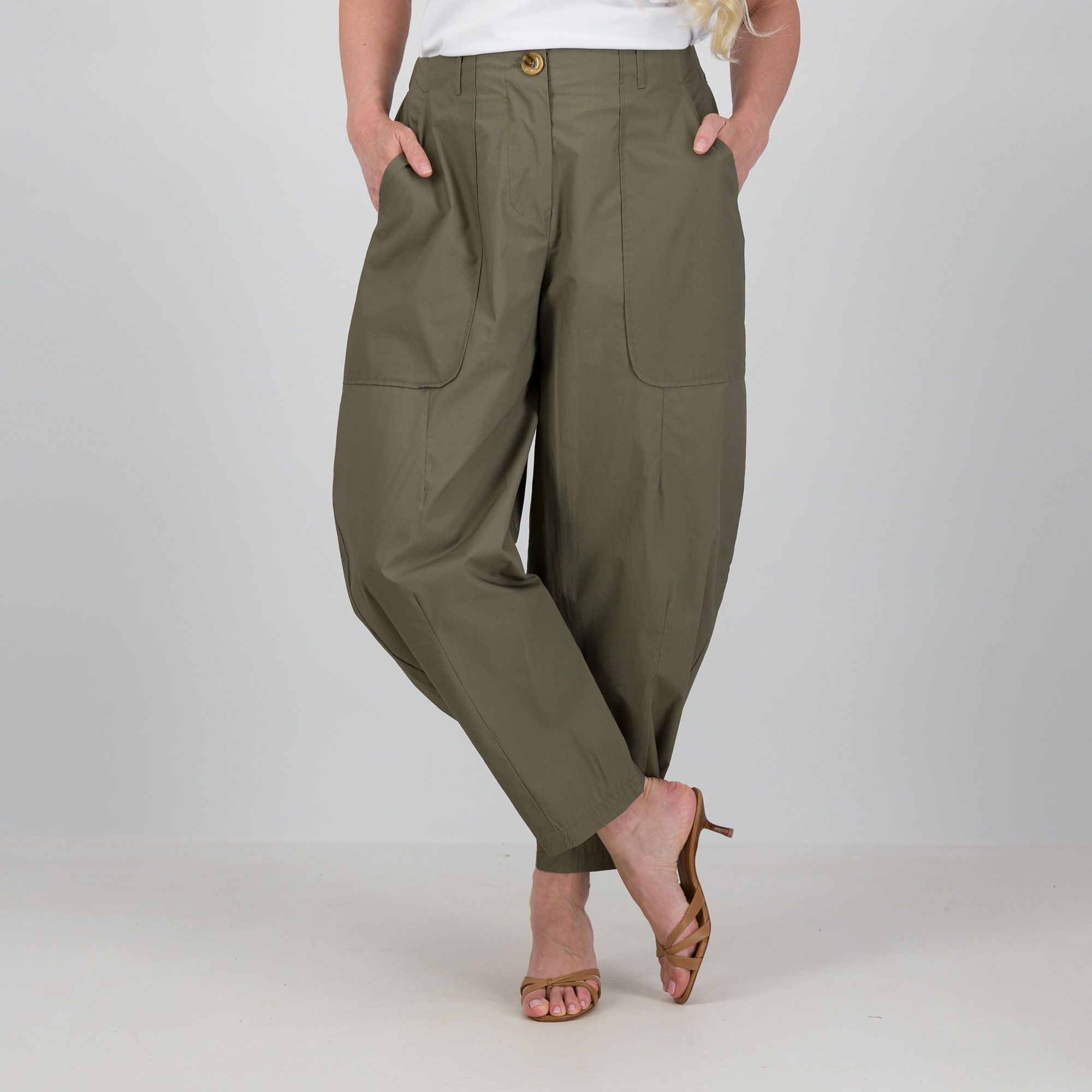 Angela Mele Milano
Pantaloni balloon
in cotone