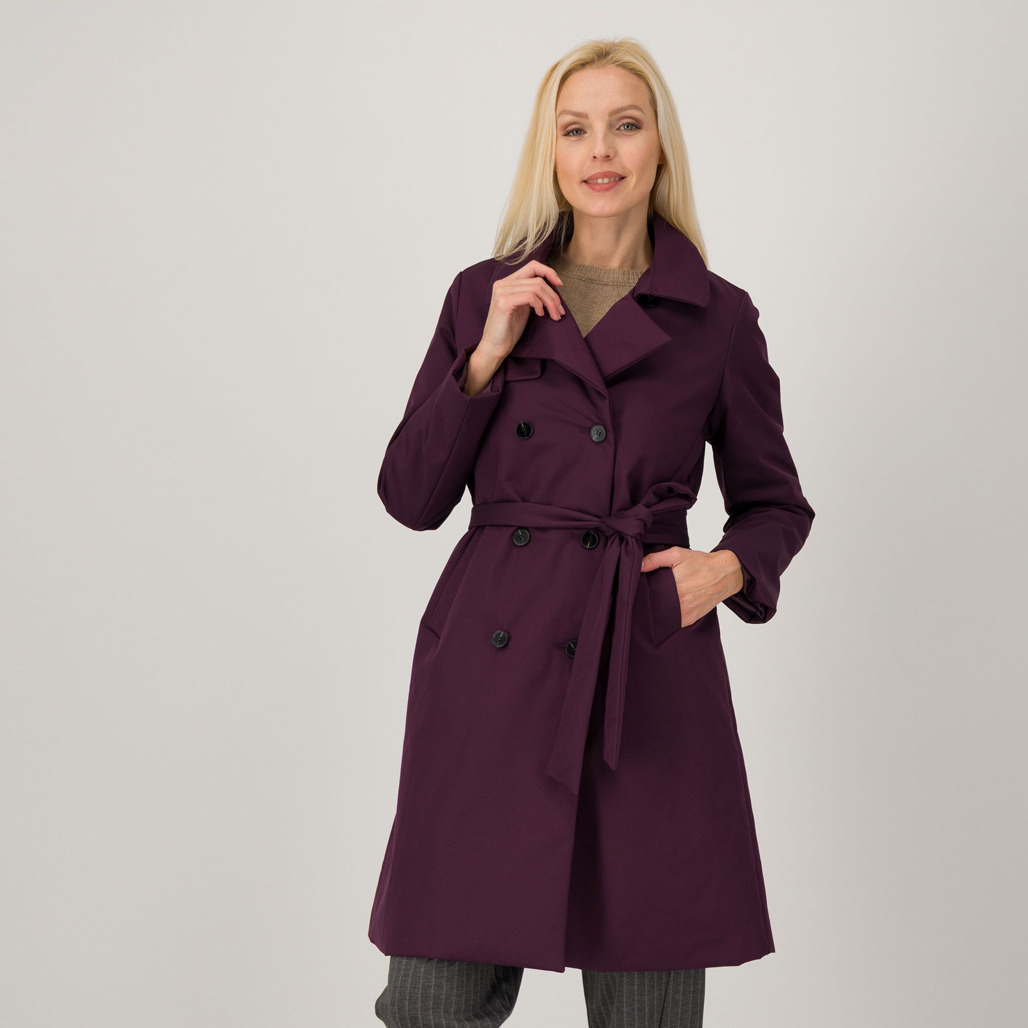 Westland
Trench doppiopetto
imbottito con cintura