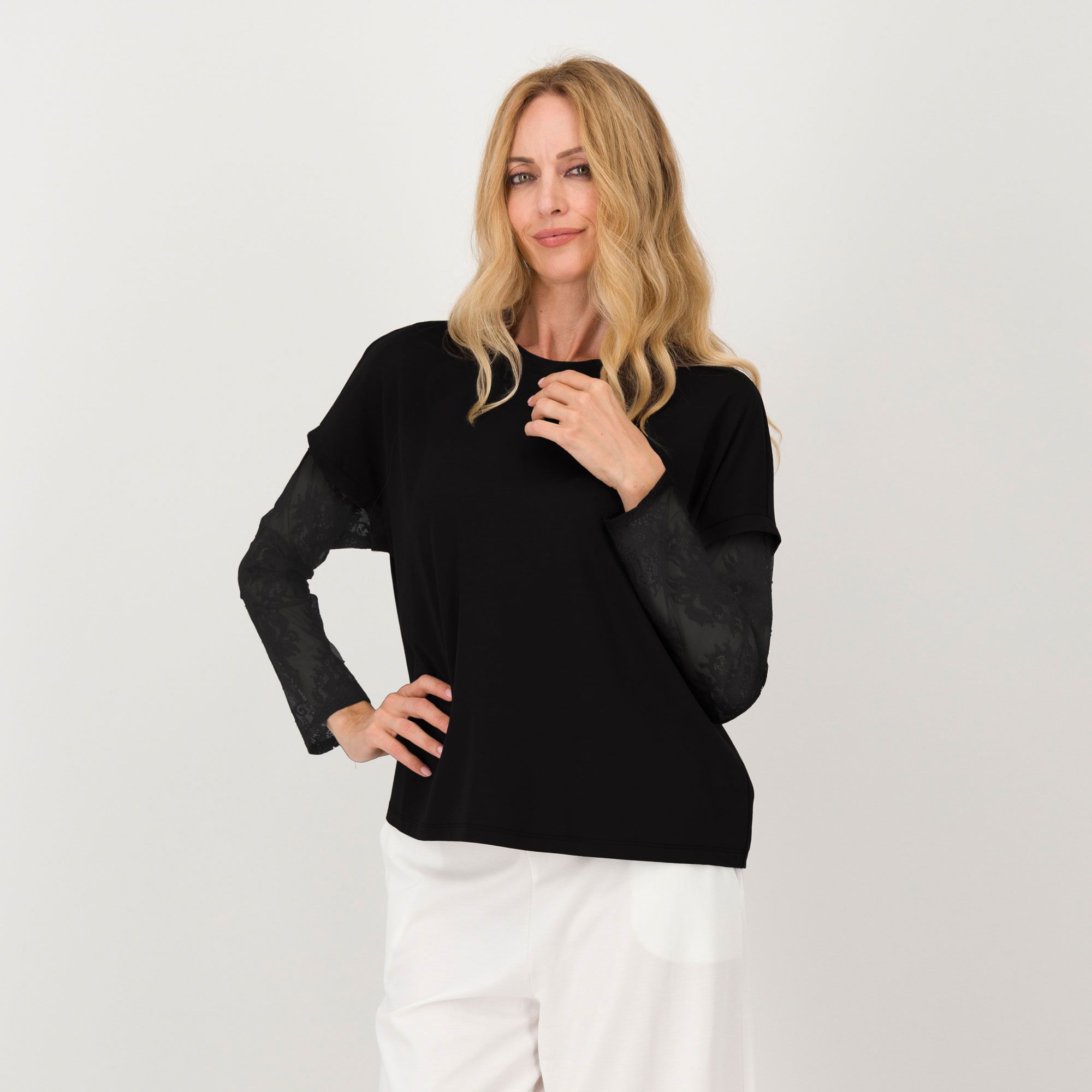 SottoMarino
Maglia con manica
in pizzo